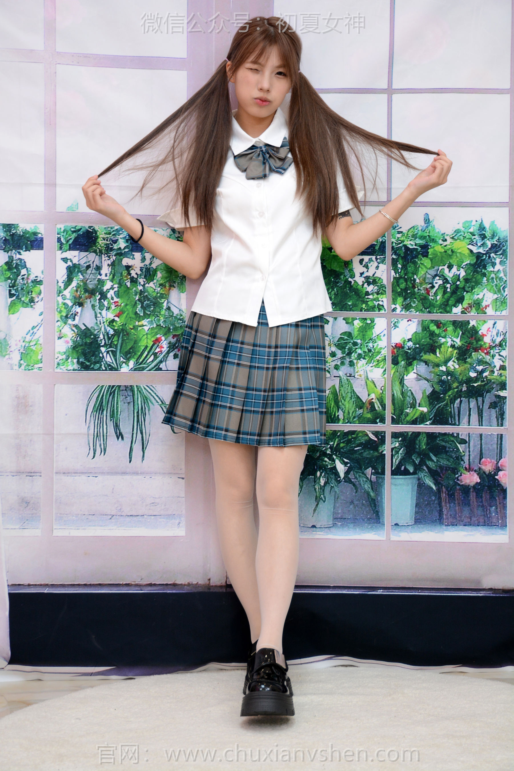初夏女神 No.268 番茄 JK女生/(90P)