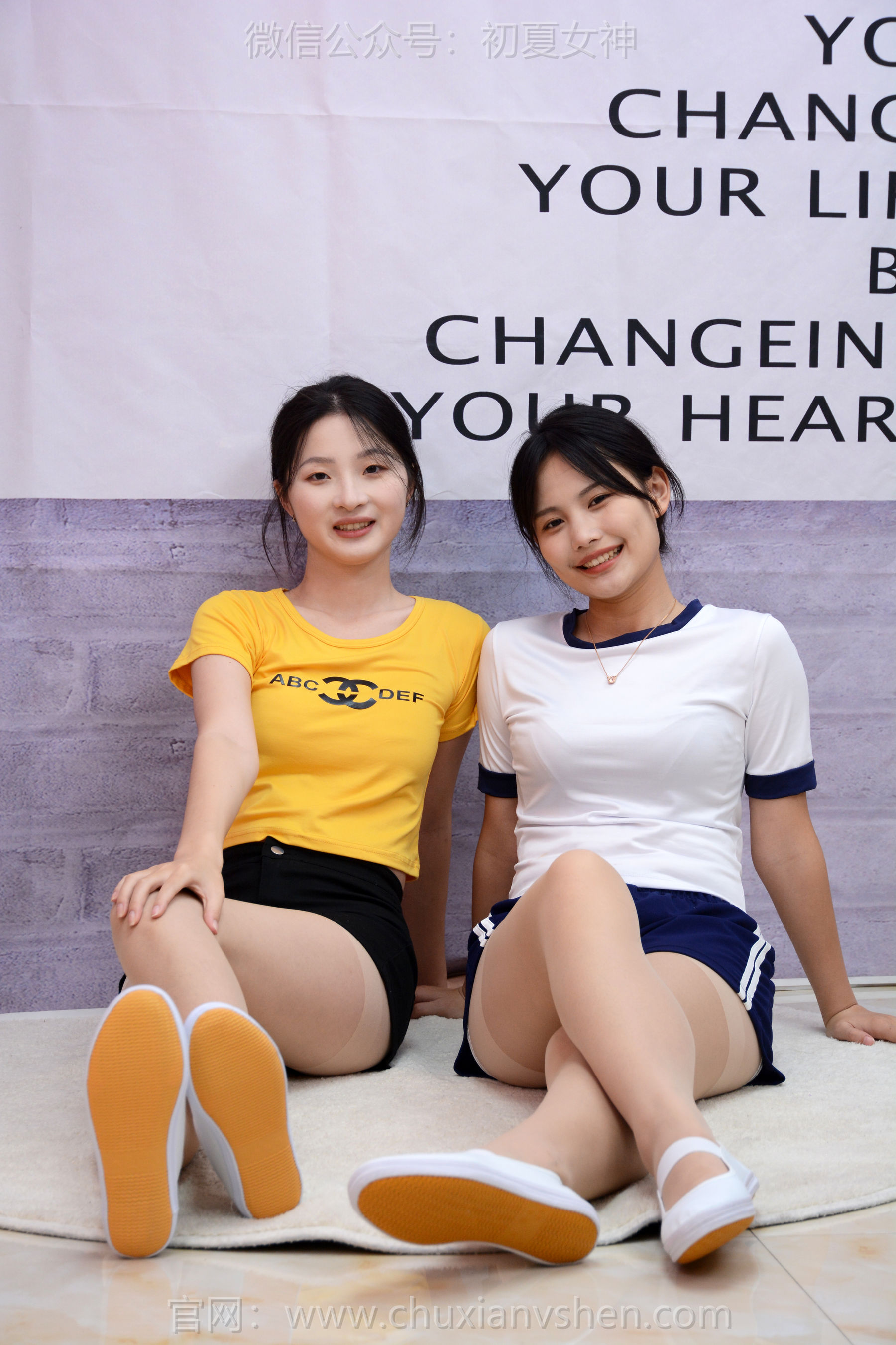 初夏女神 No.270 安妮&幺幺 姐妹合影/(100P)