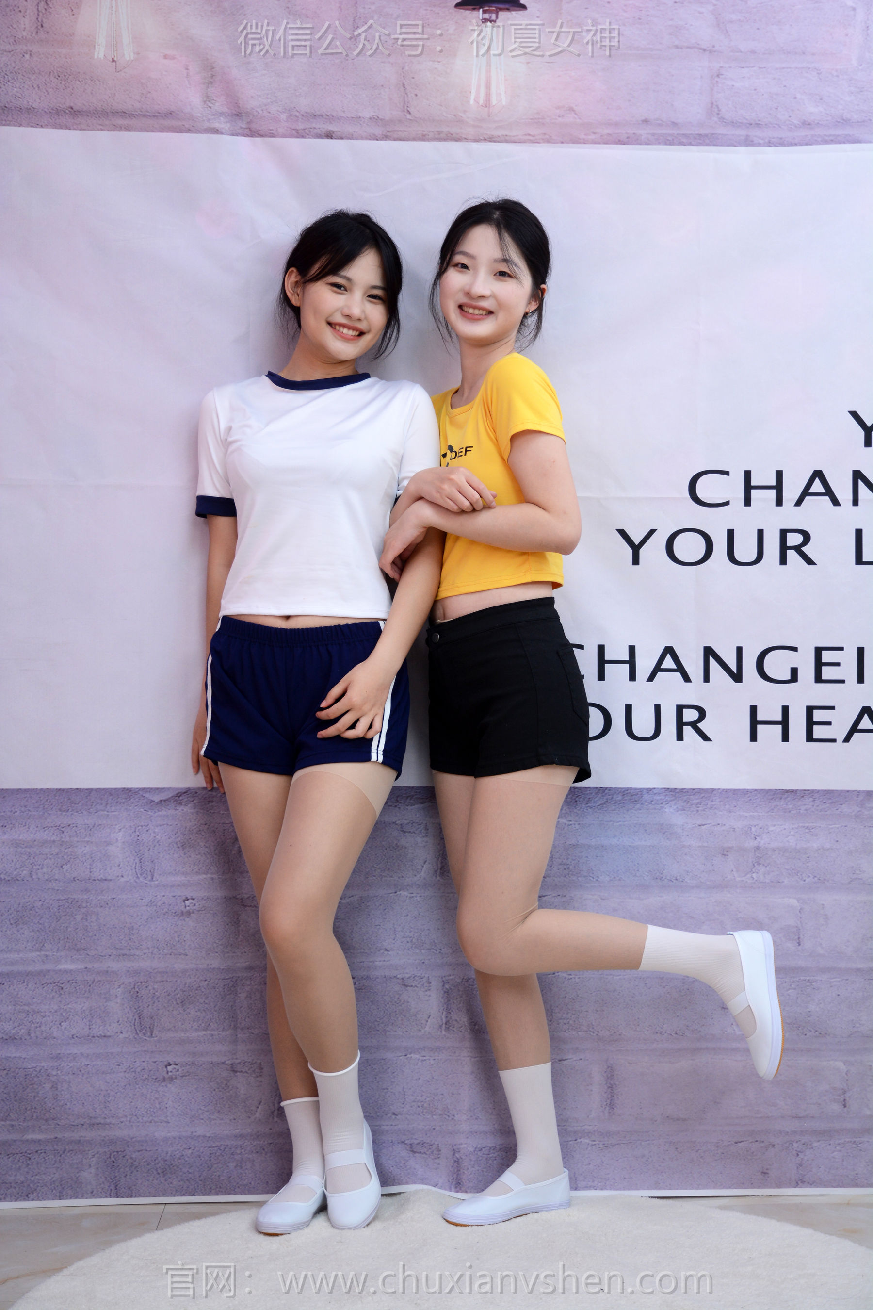 初夏女神 No.270 安妮&幺幺 姐妹合影/(100P)