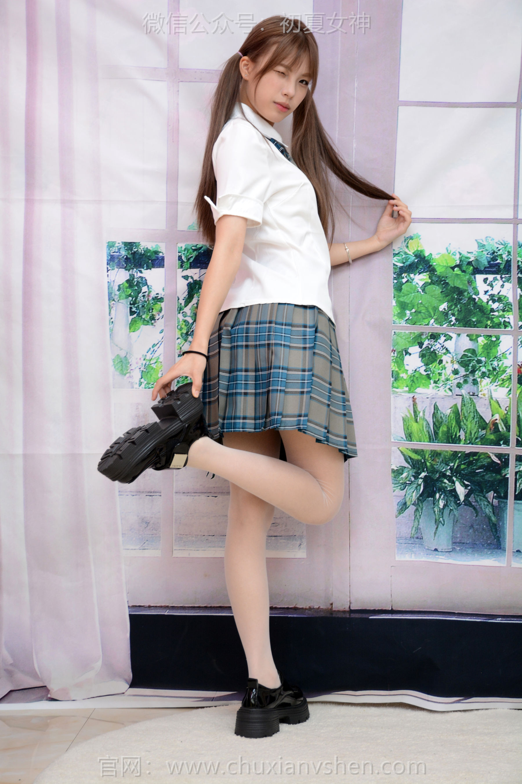 初夏女神 No.268 番茄 JK女生/(90P)