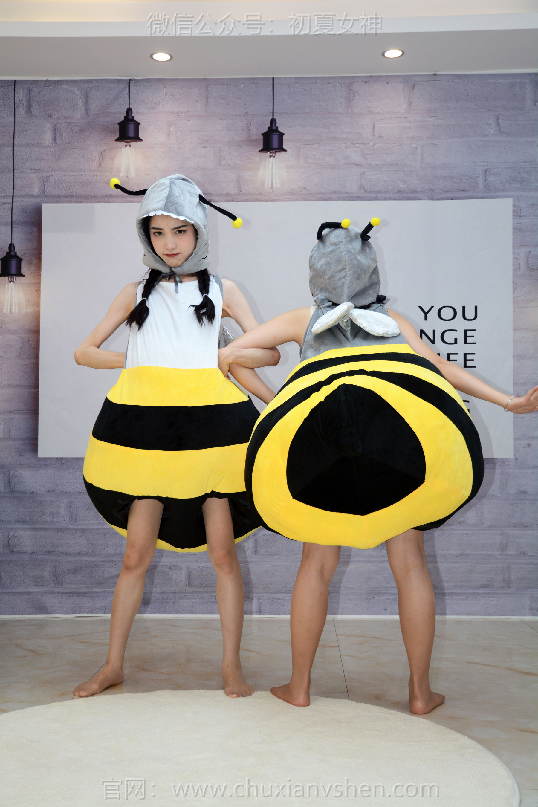 初夏女神 No.271 柒柒&双双 两只小蜜蜂/(140P)