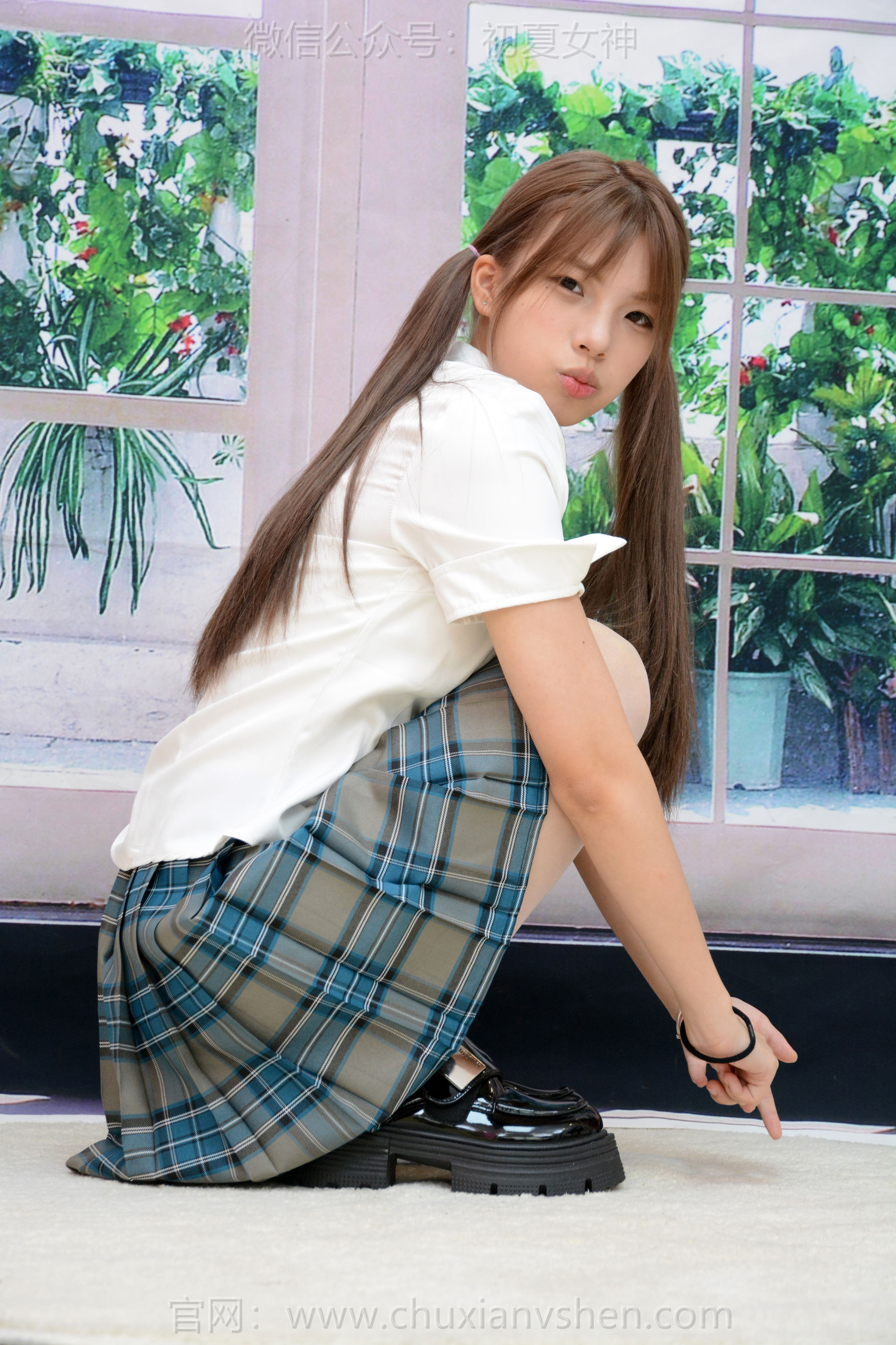 初夏女神 No.268 番茄 JK女生/(90P)