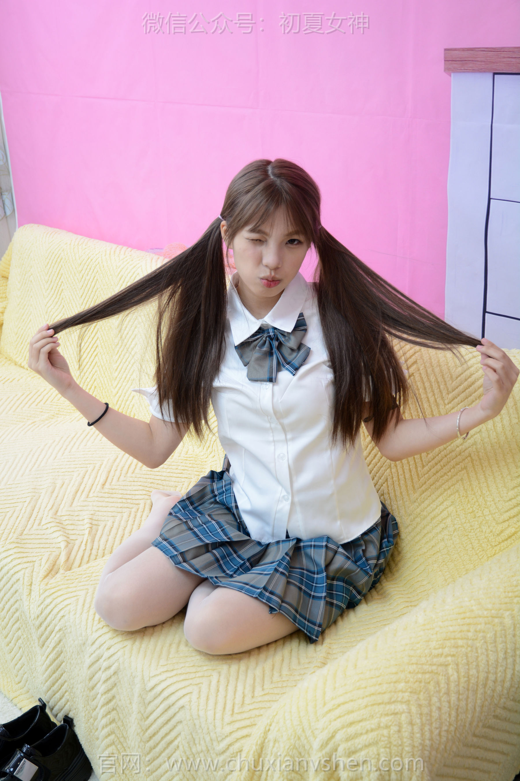 初夏女神 No.268 番茄 JK女生/(90P)