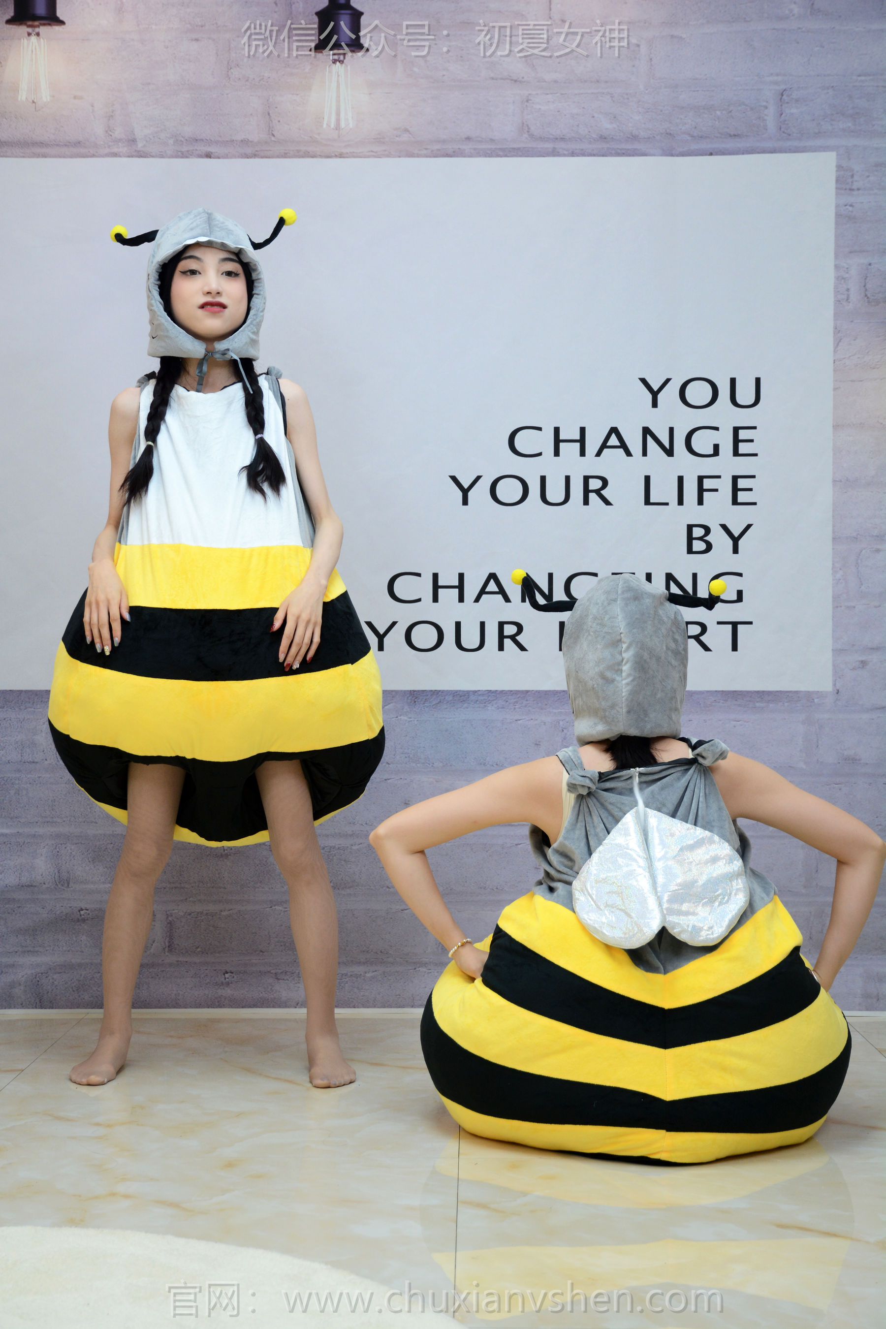 初夏女神 No.271 柒柒&双双 两只小蜜蜂/(140P)