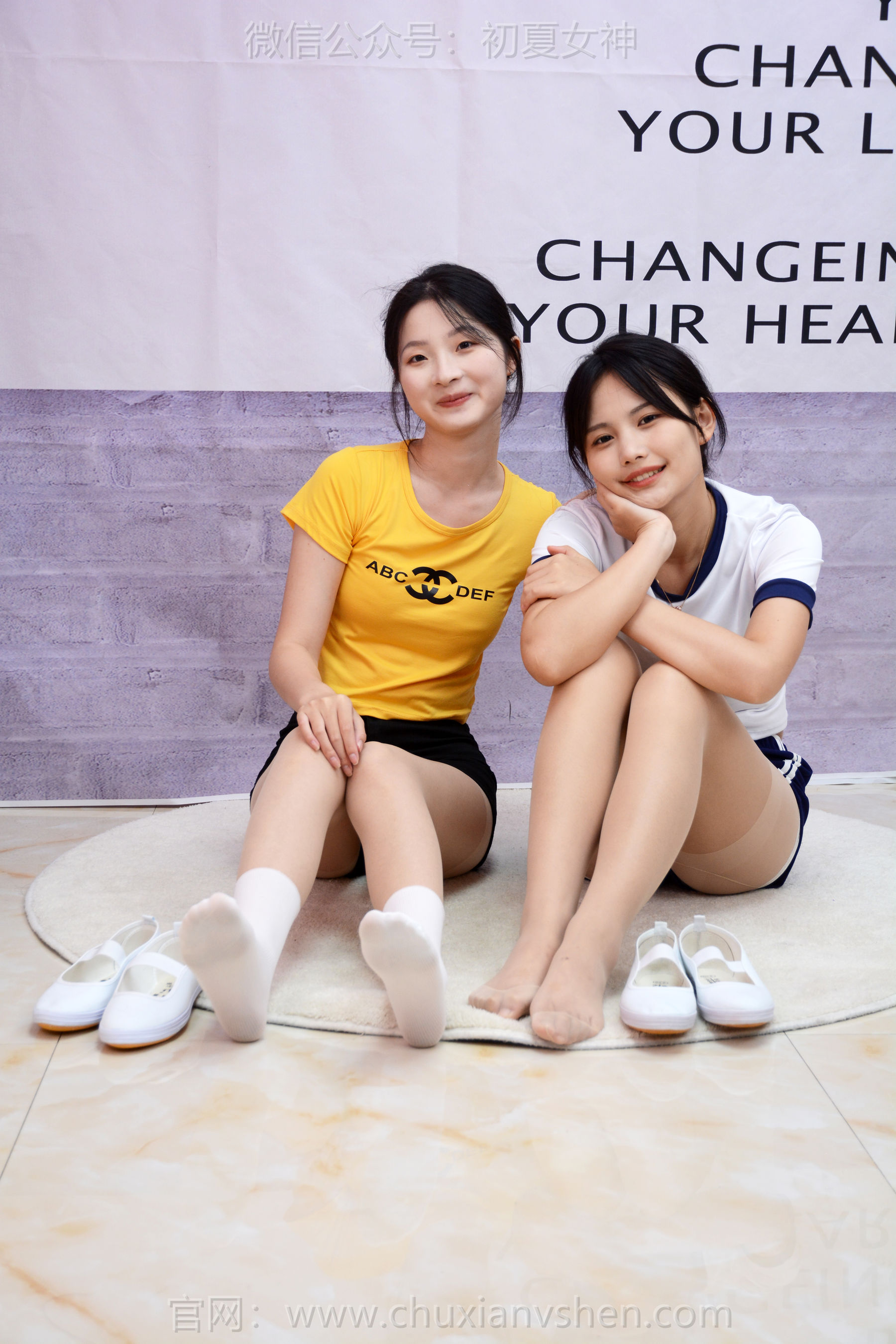 初夏女神 No.270 安妮&幺幺 姐妹合影/(100P)