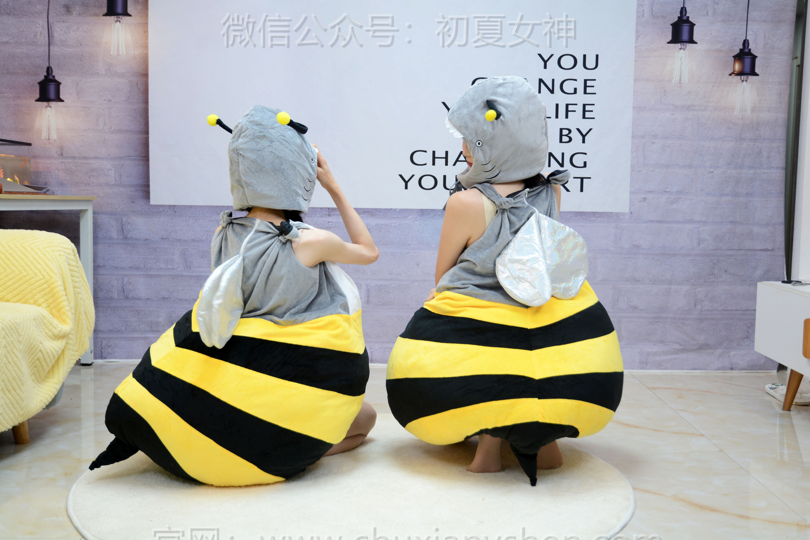 初夏女神 No.271 柒柒&双双 两只小蜜蜂/(140P)