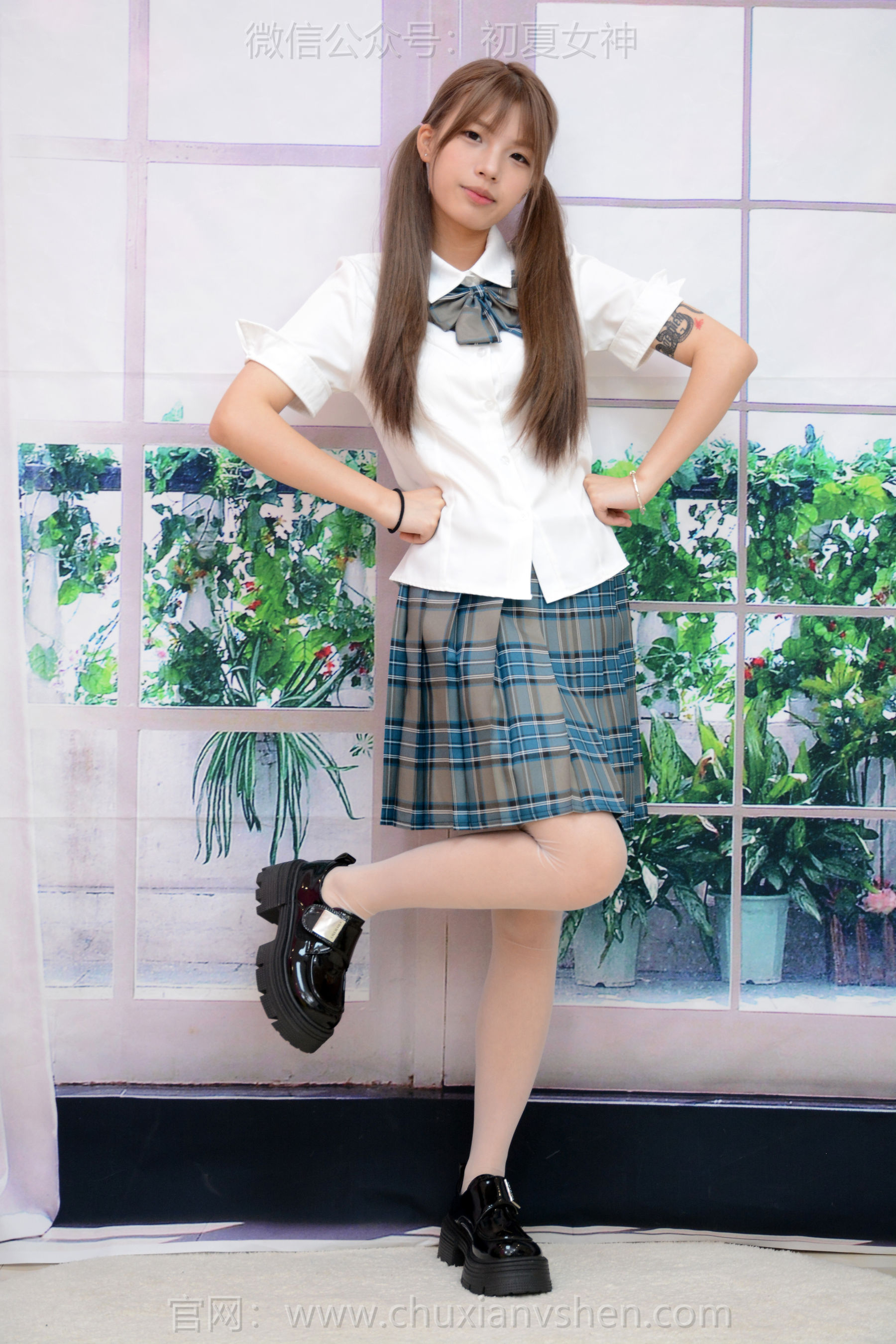 初夏女神 No.268 番茄 JK女生/(90P)