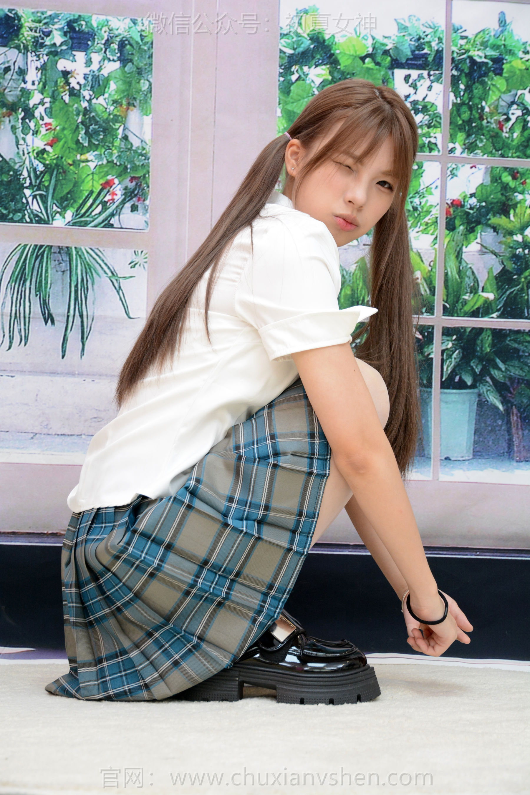 初夏女神 No.268 番茄 JK女生/(90P)