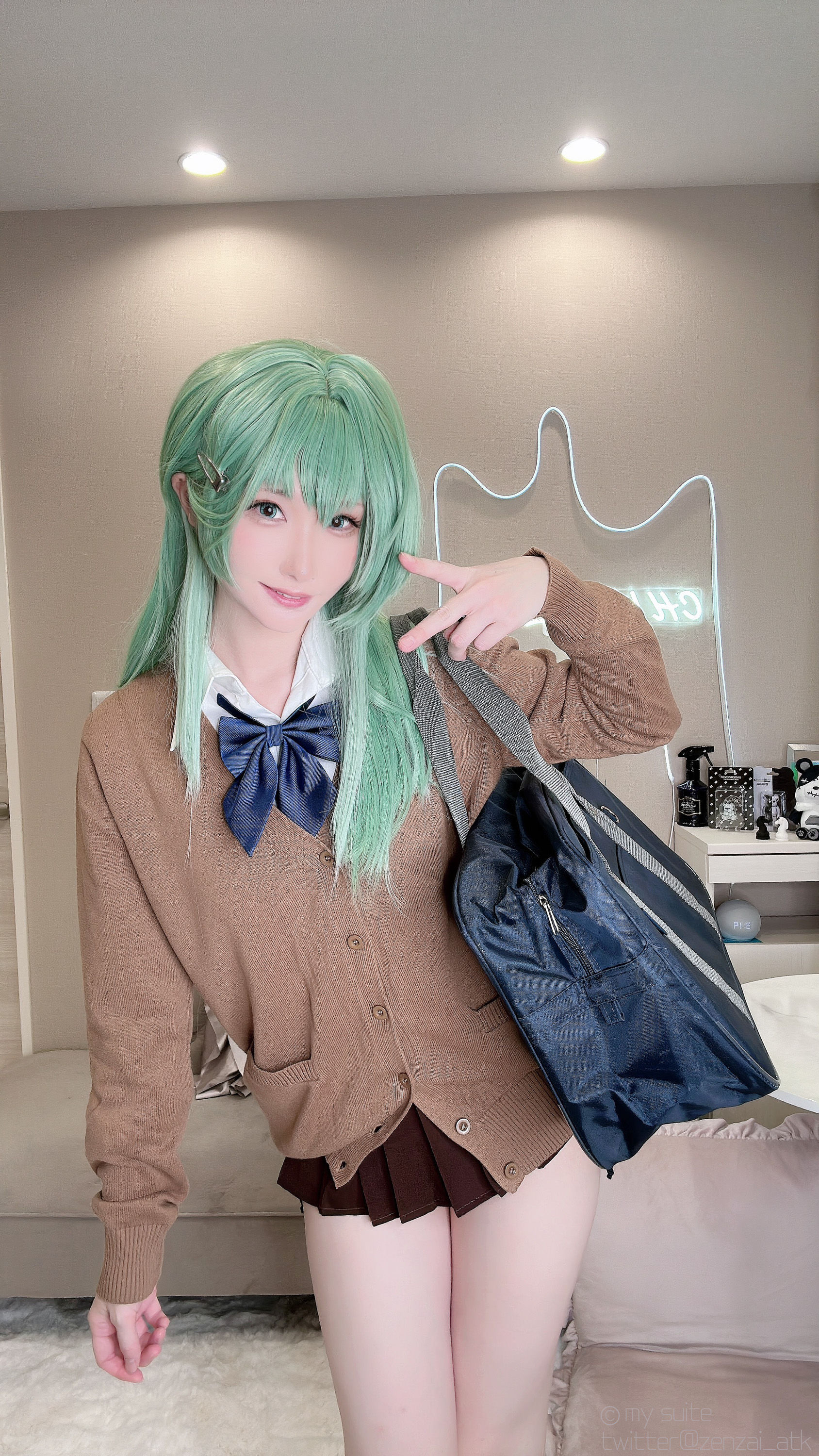 [Cosplay][my suite] Atsuki あつき - Gal Suzuya Selfie - 2/(193P)
