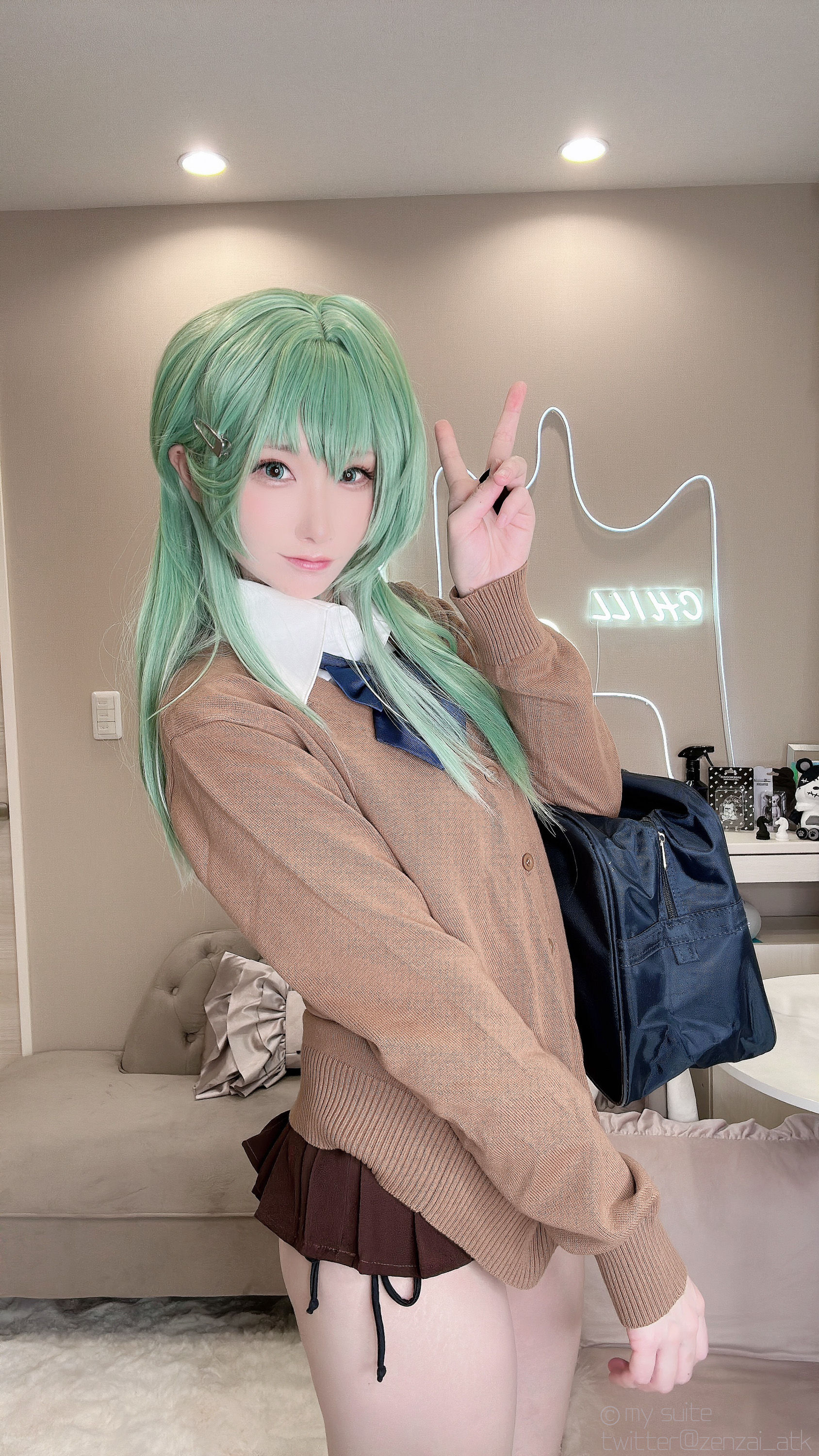 [Cosplay][my suite] Atsuki あつき - Gal Suzuya Selfie - 2/(193P)