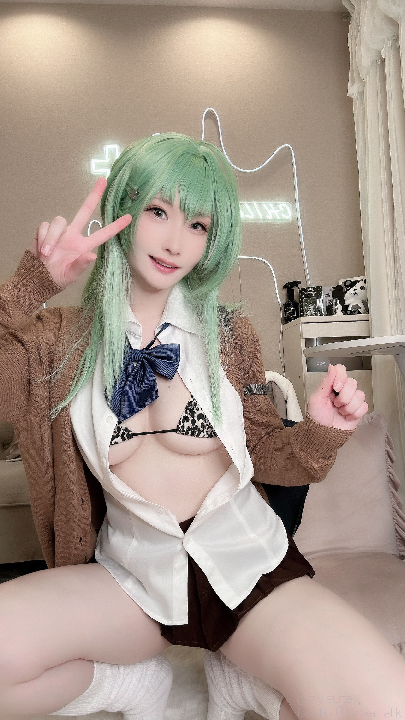 [Cosplay][my suite] Atsuki あつき - Gal Suzuya Selfie - 2/(193P)