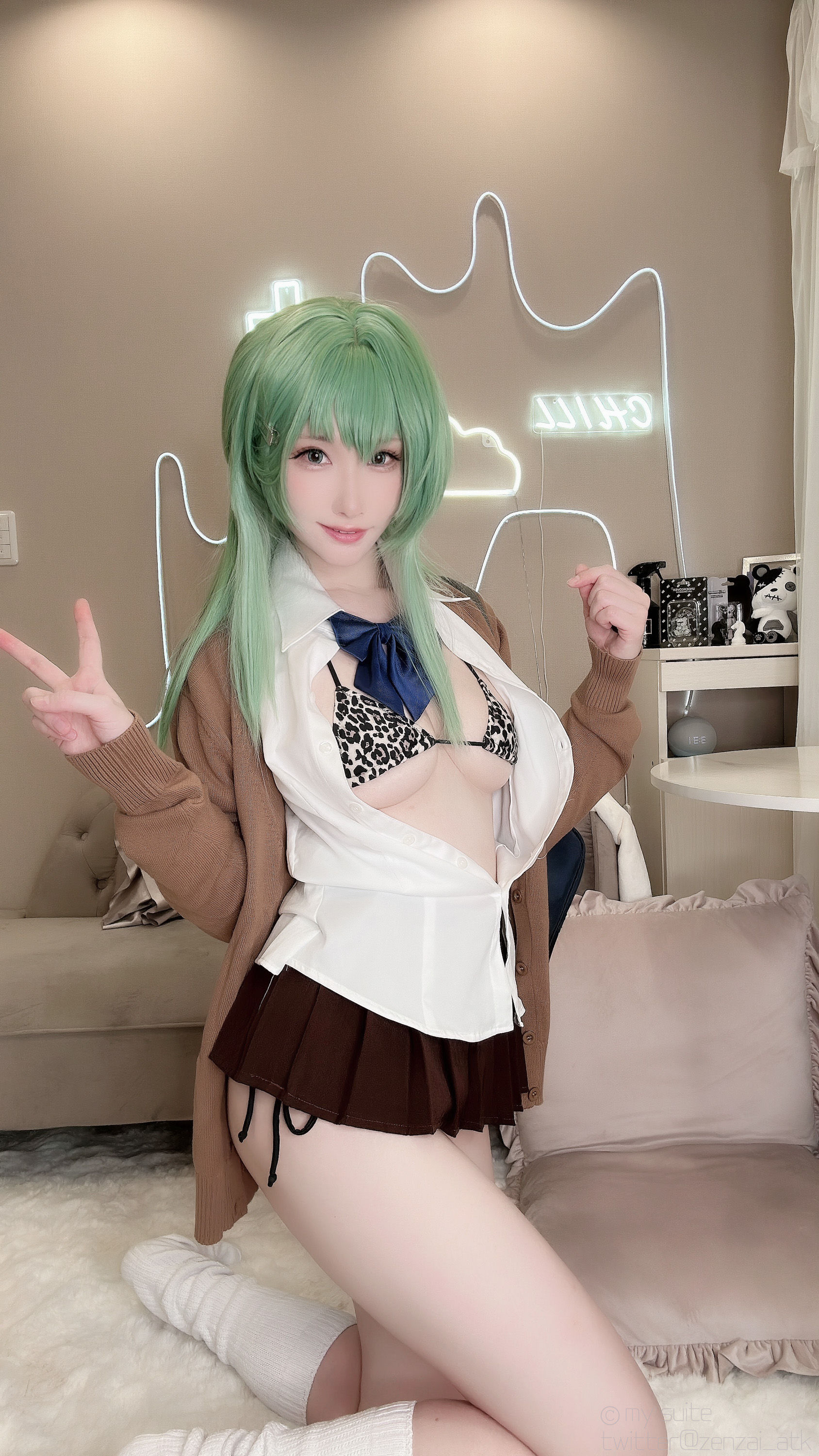[Cosplay][my suite] Atsuki あつき - Gal Suzuya Selfie - 2/(193P)