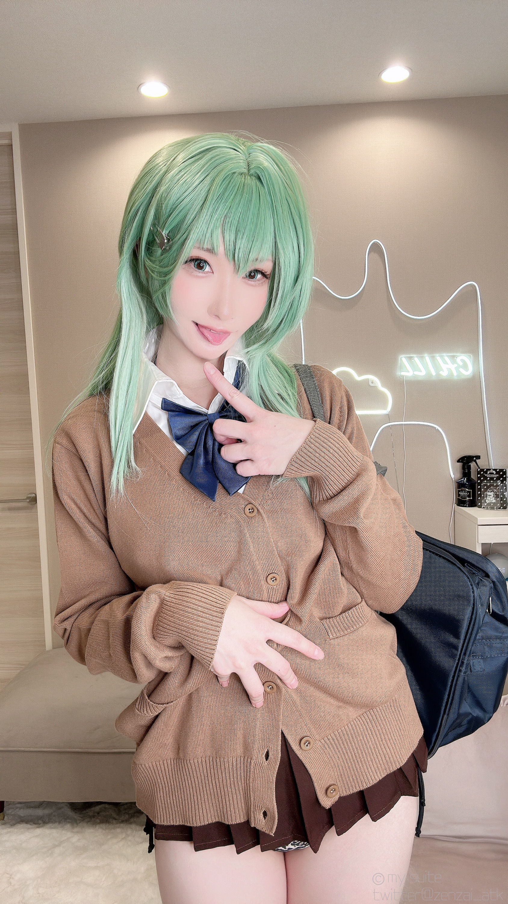 [Cosplay][my suite] Atsuki あつき - Gal Suzuya Selfie - 2/(193P)