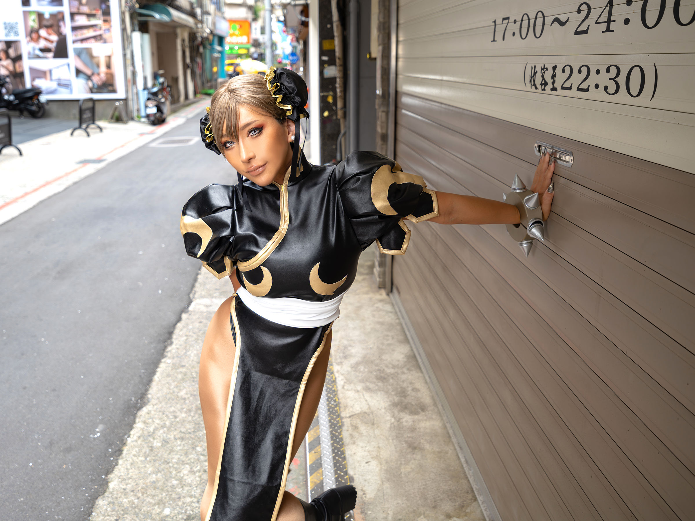 [Cosplay] [nonsummerjack] non - Taiwan Black Chun-Li 台湾黒春麗/(87P)