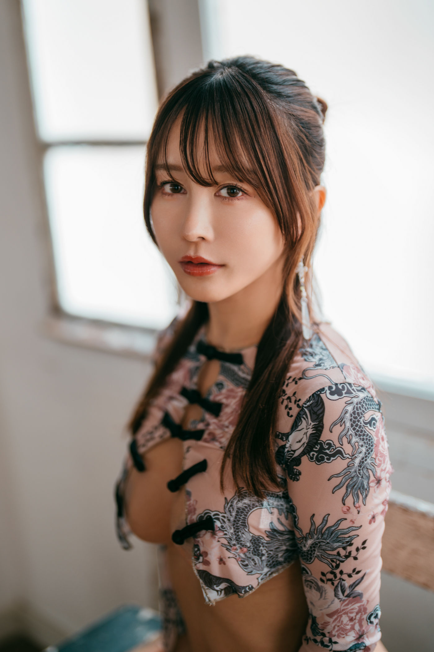 いくみ – (193iKkyu3) [Fantia] 2024年08月 Chinese-Style Blouse/(49P)