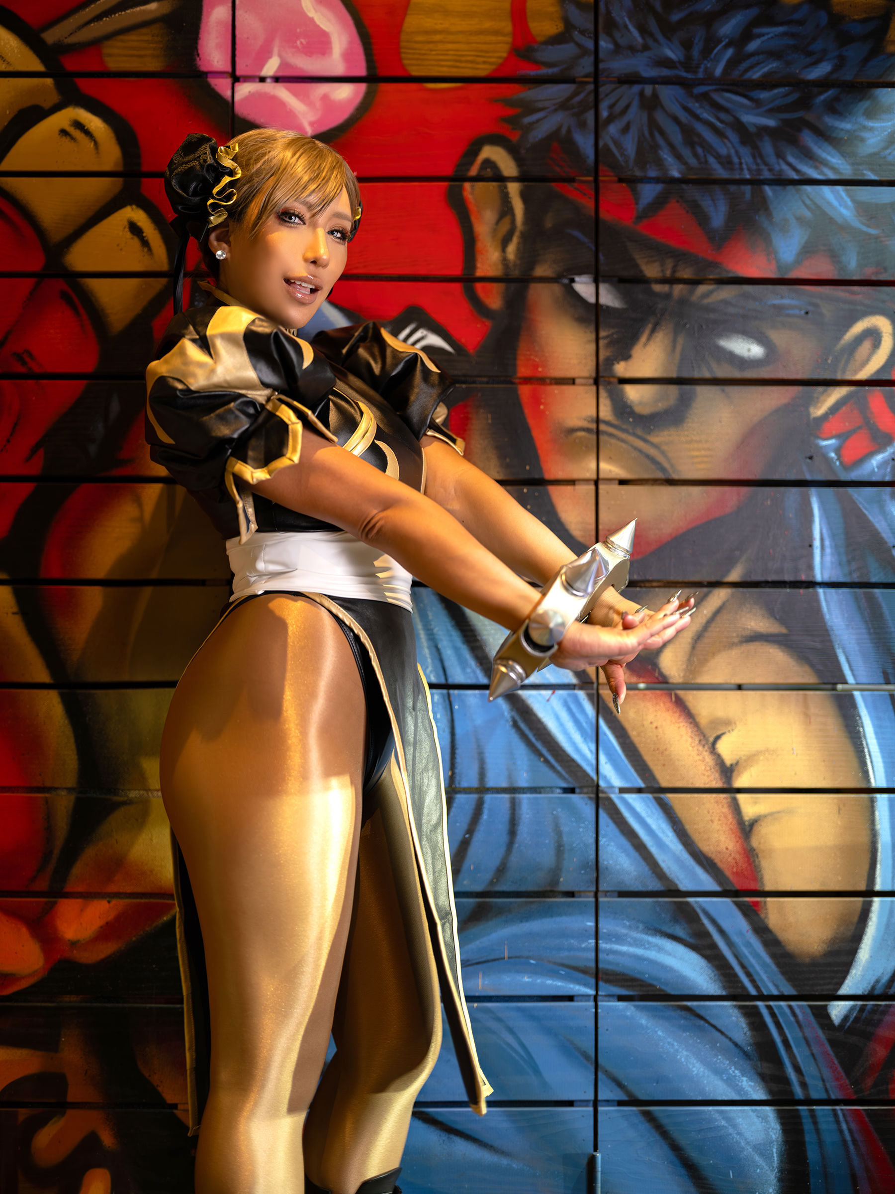 [Cosplay] [nonsummerjack] non - Taiwan Black Chun-Li 台湾黒春麗/(87P)