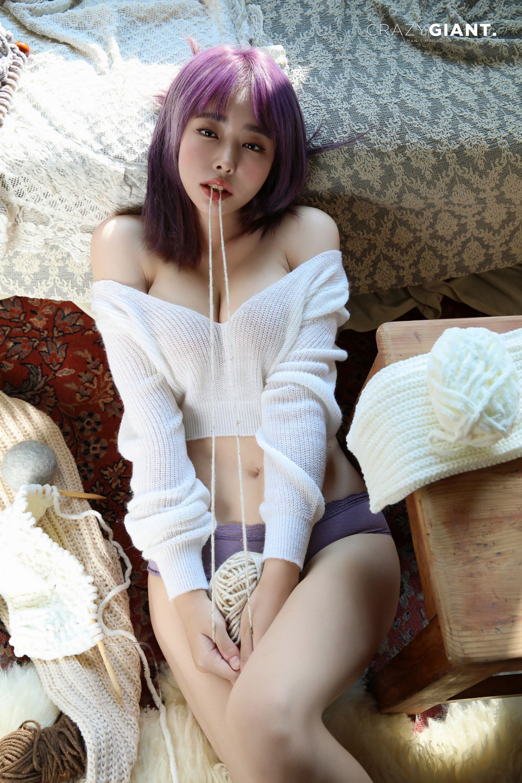 [CRAZY GIANT] Hanere - Sexy Photobook/(55P)