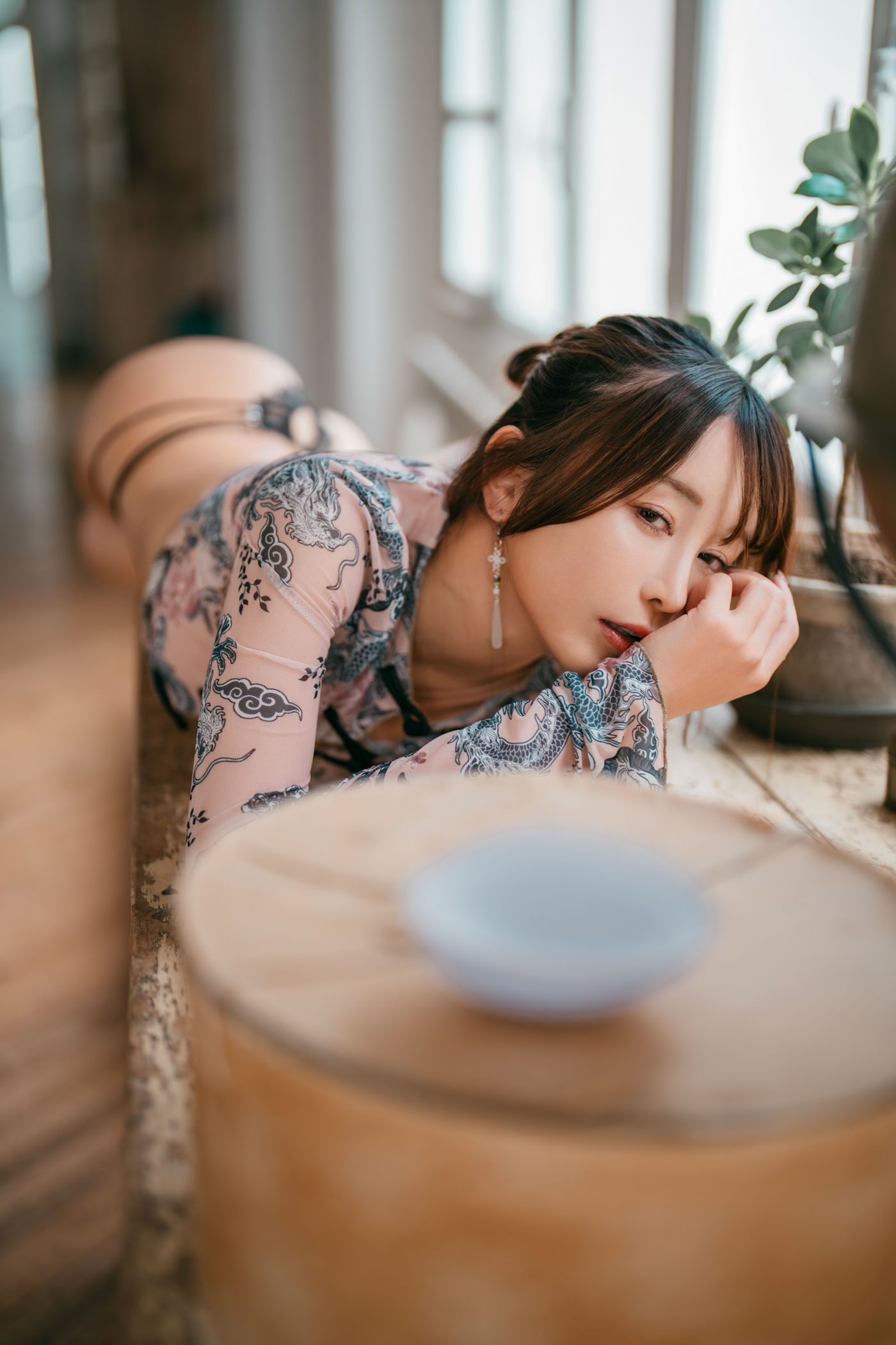 いくみ – (193iKkyu3) [Fantia] 2024年08月 Chinese-Style Blouse/(49P)