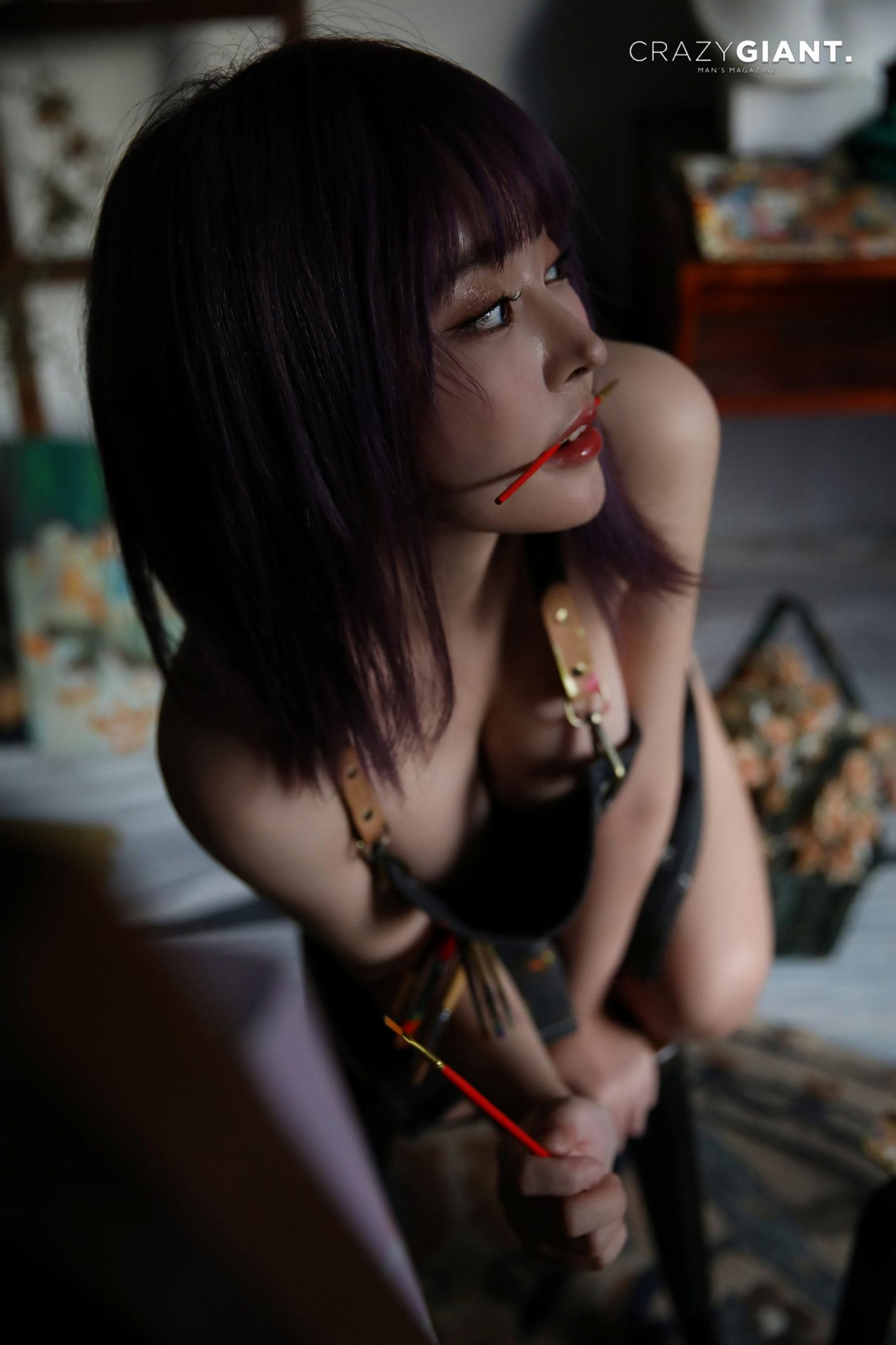 [CRAZY GIANT] Hanere - Sexy Photobook/(55P)