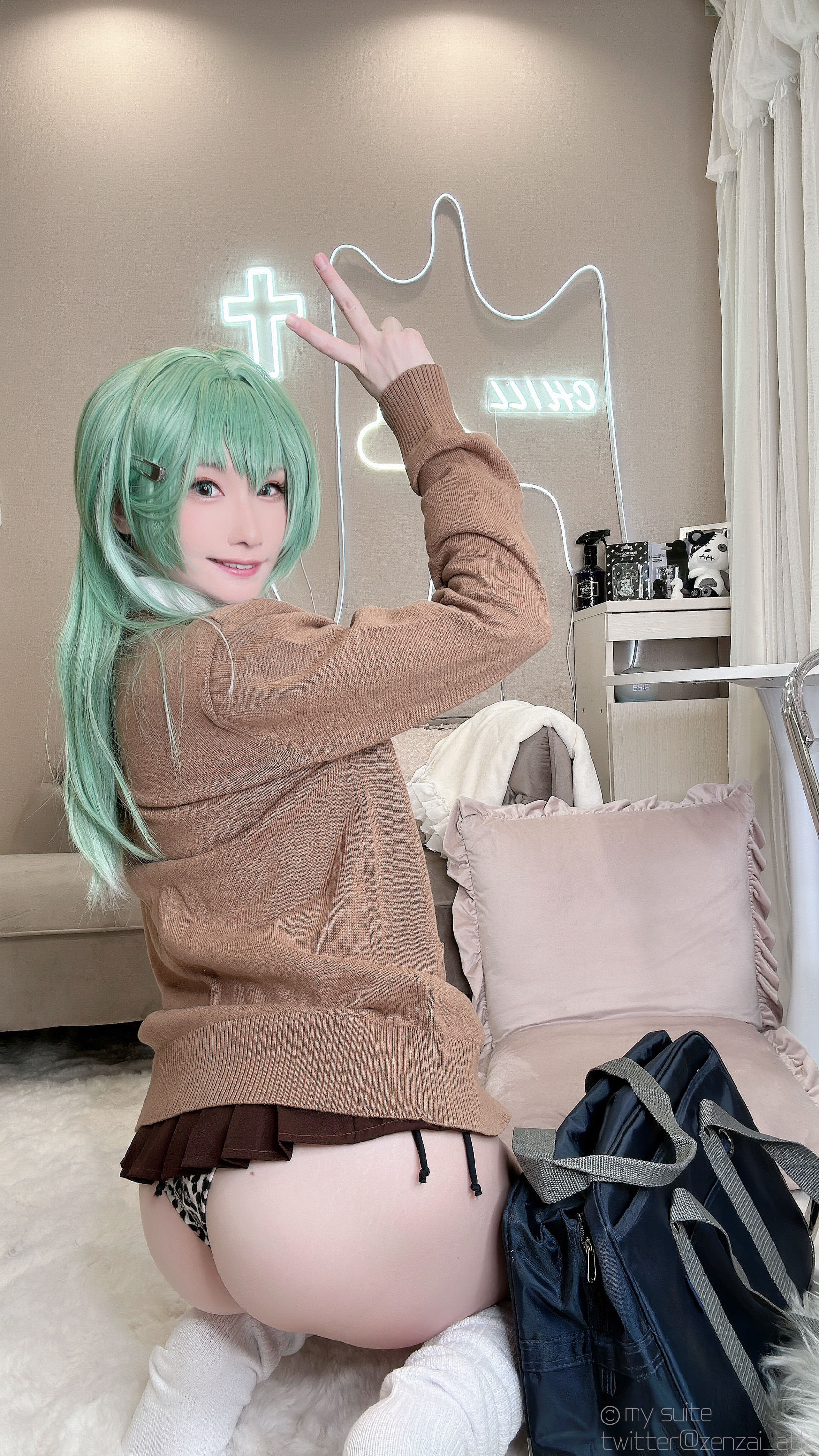 [Cosplay][my suite] Atsuki あつき - Gal Suzuya Selfie - 2/(193P)