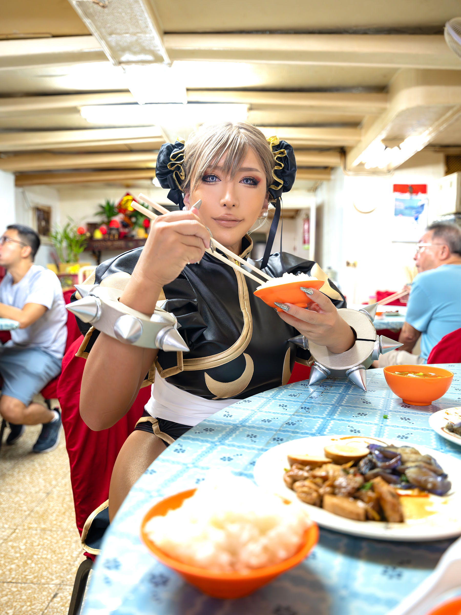 [Cosplay] [nonsummerjack] non - Taiwan Black Chun-Li 台湾黒春麗/(87P)