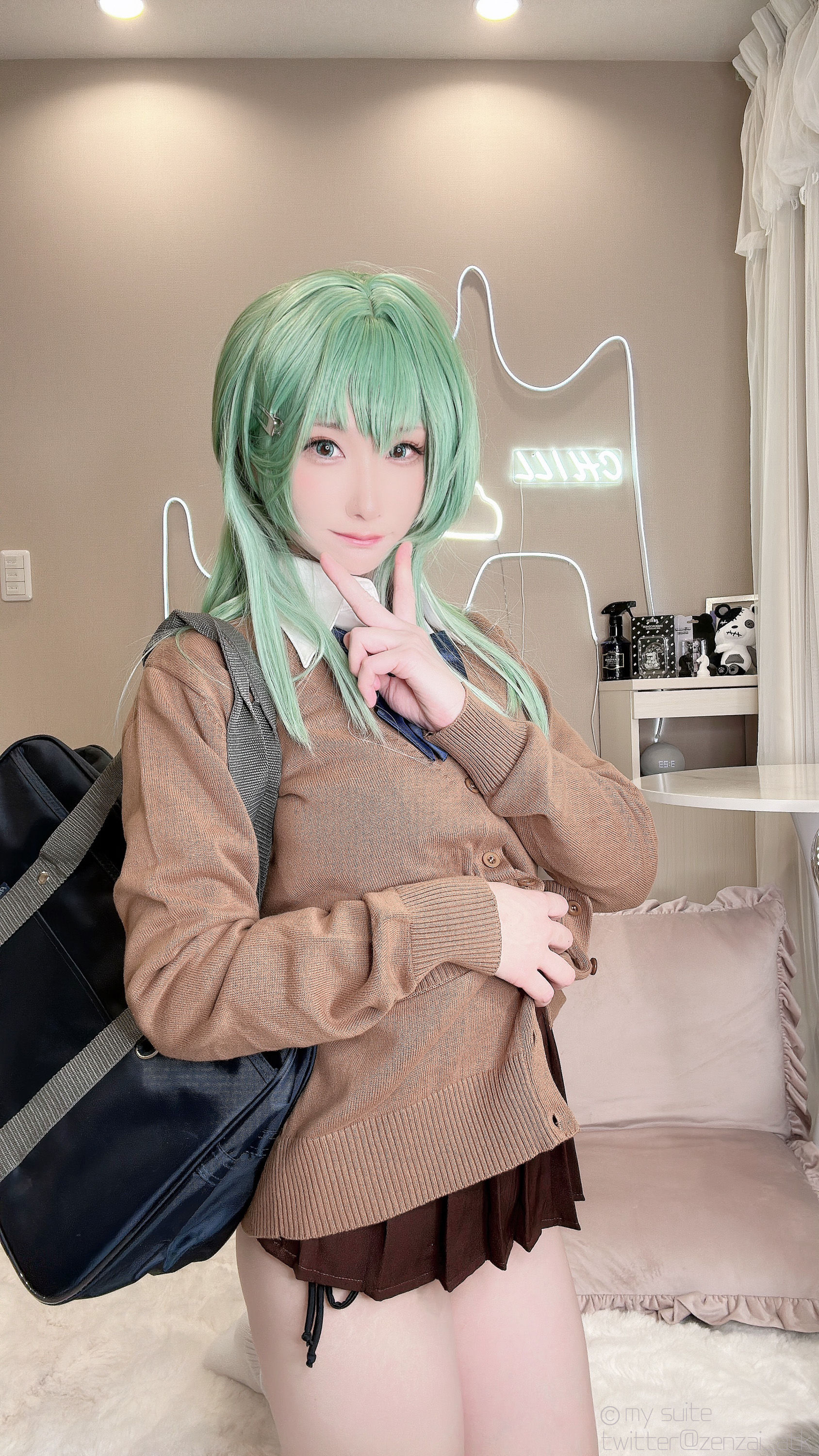 [Cosplay][my suite] Atsuki あつき - Gal Suzuya Selfie - 2/(193P)