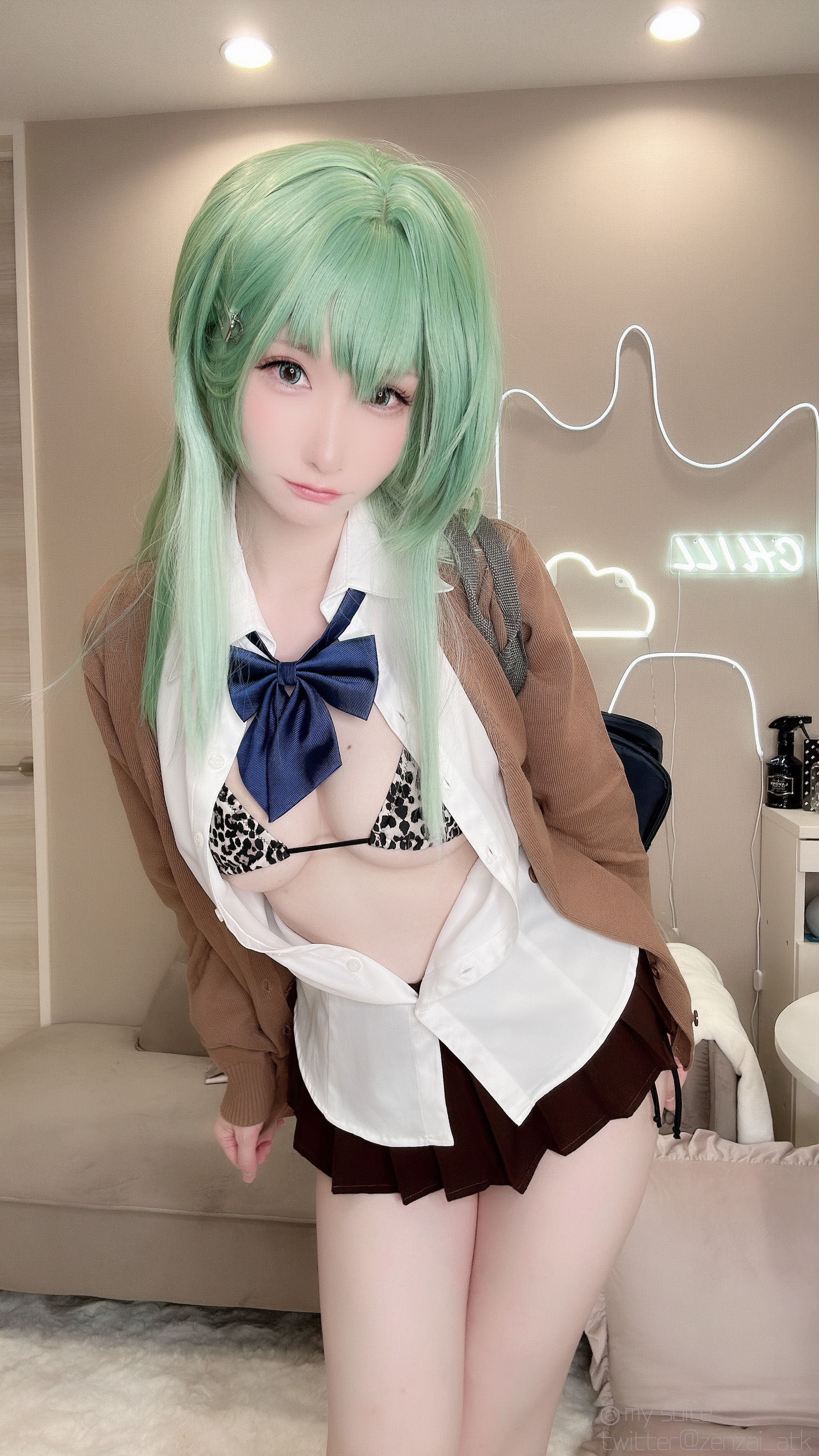 [Cosplay][my suite] Atsuki あつき - Gal Suzuya Selfie - 2/(193P)