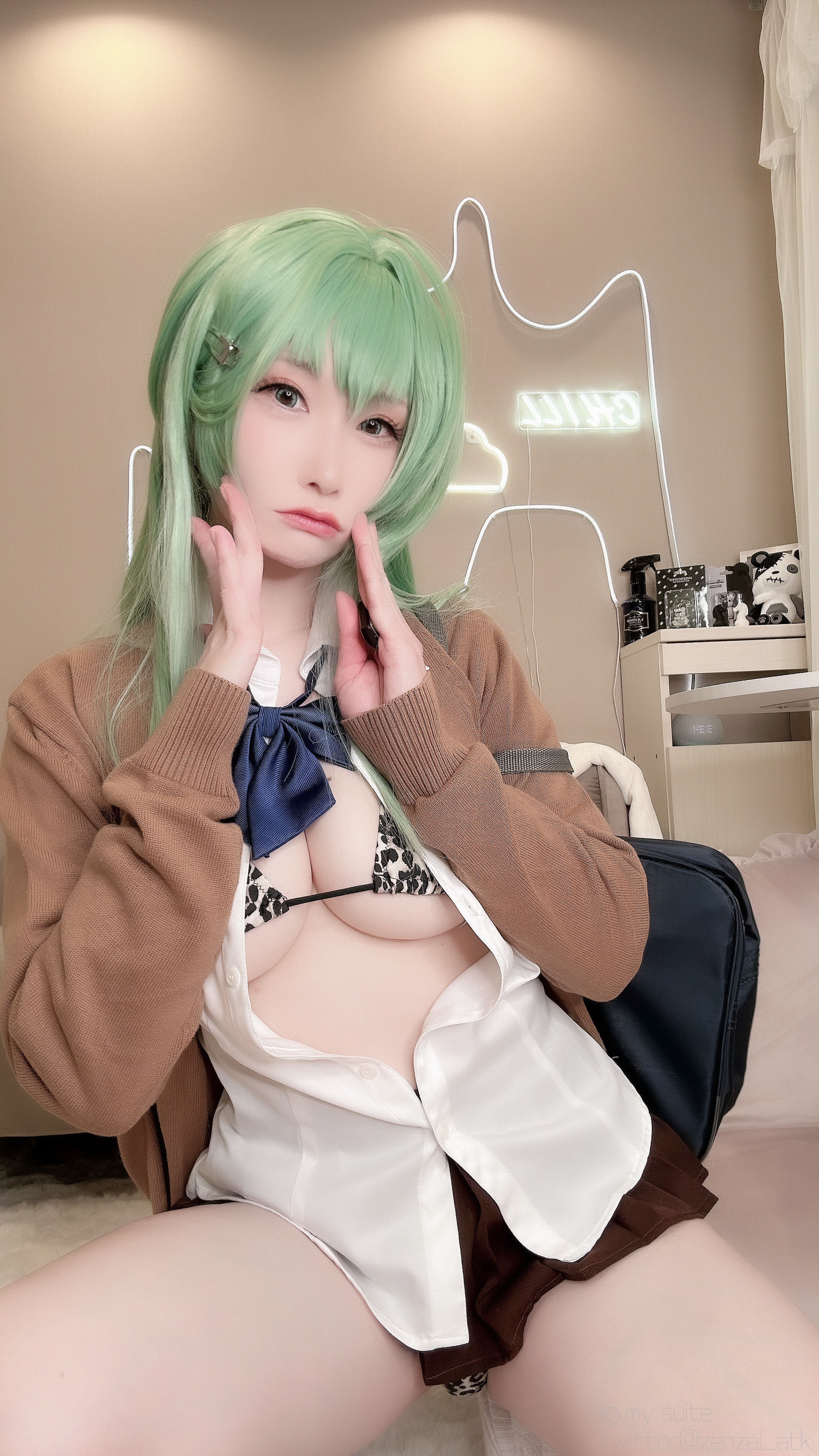 [Cosplay][my suite] Atsuki あつき - Gal Suzuya Selfie - 2/(193P)