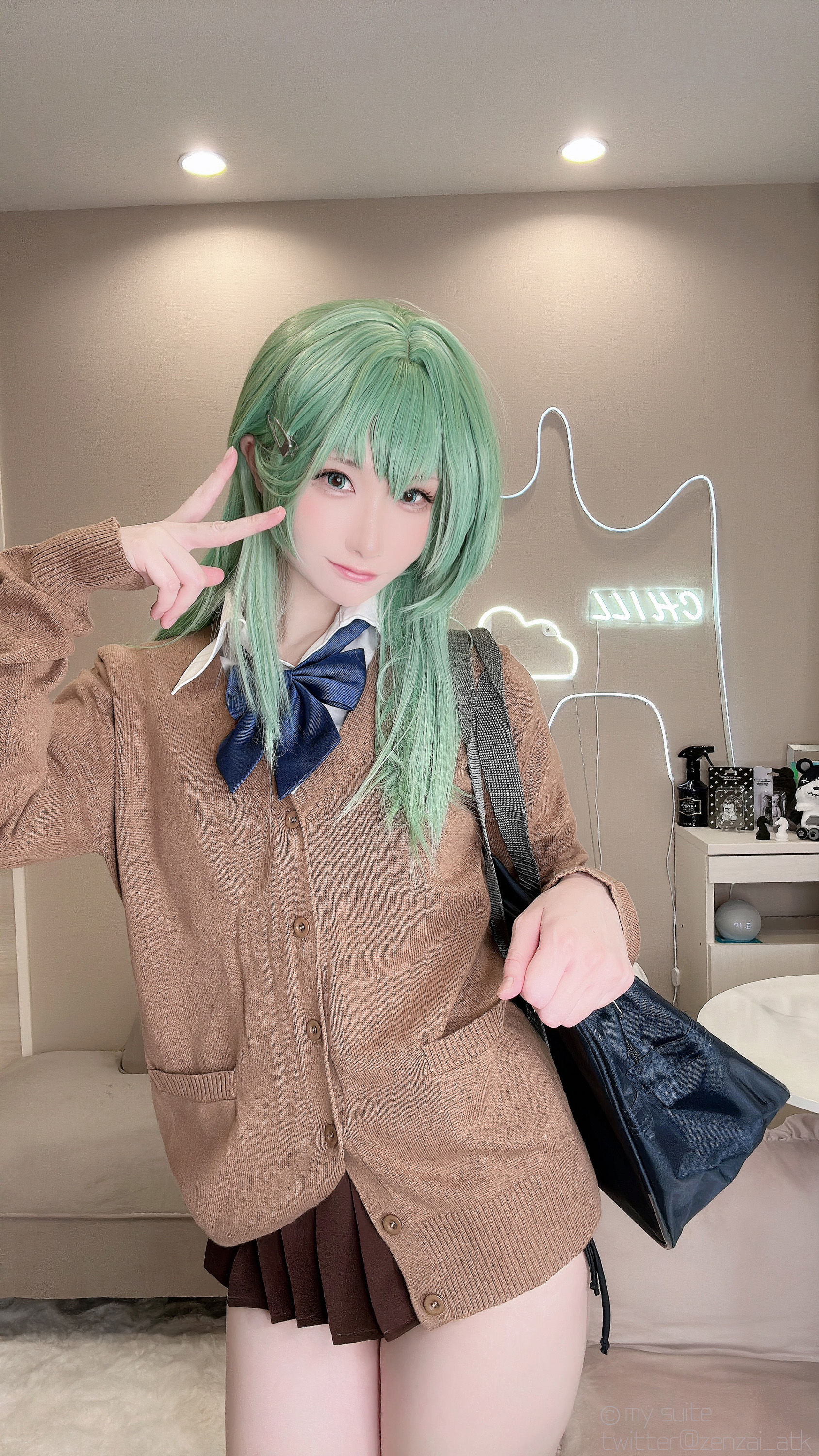 [Cosplay][my suite] Atsuki あつき - Gal Suzuya Selfie - 2/(193P)