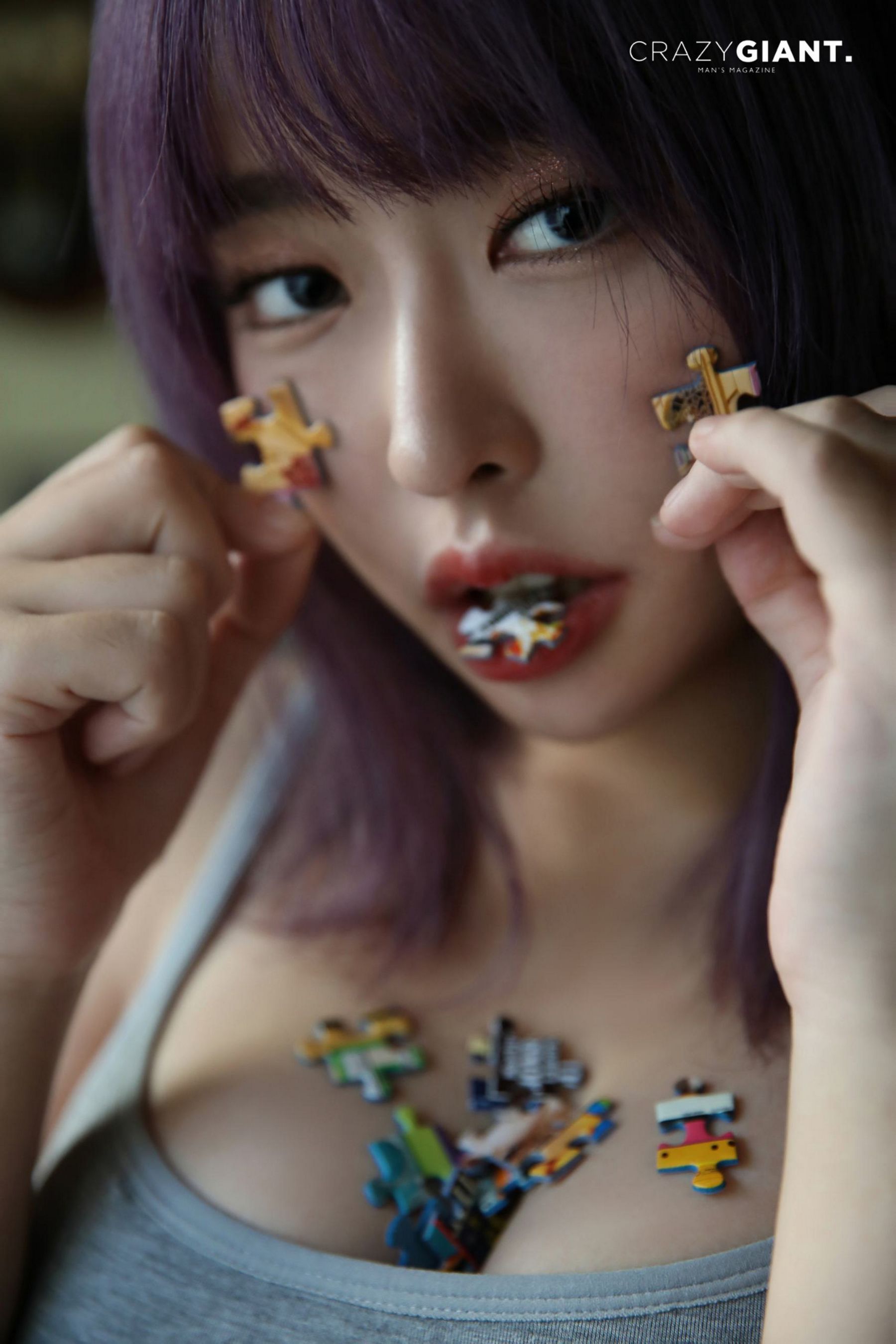 [CRAZY GIANT] Hanere - Sexy Photobook/(55P)