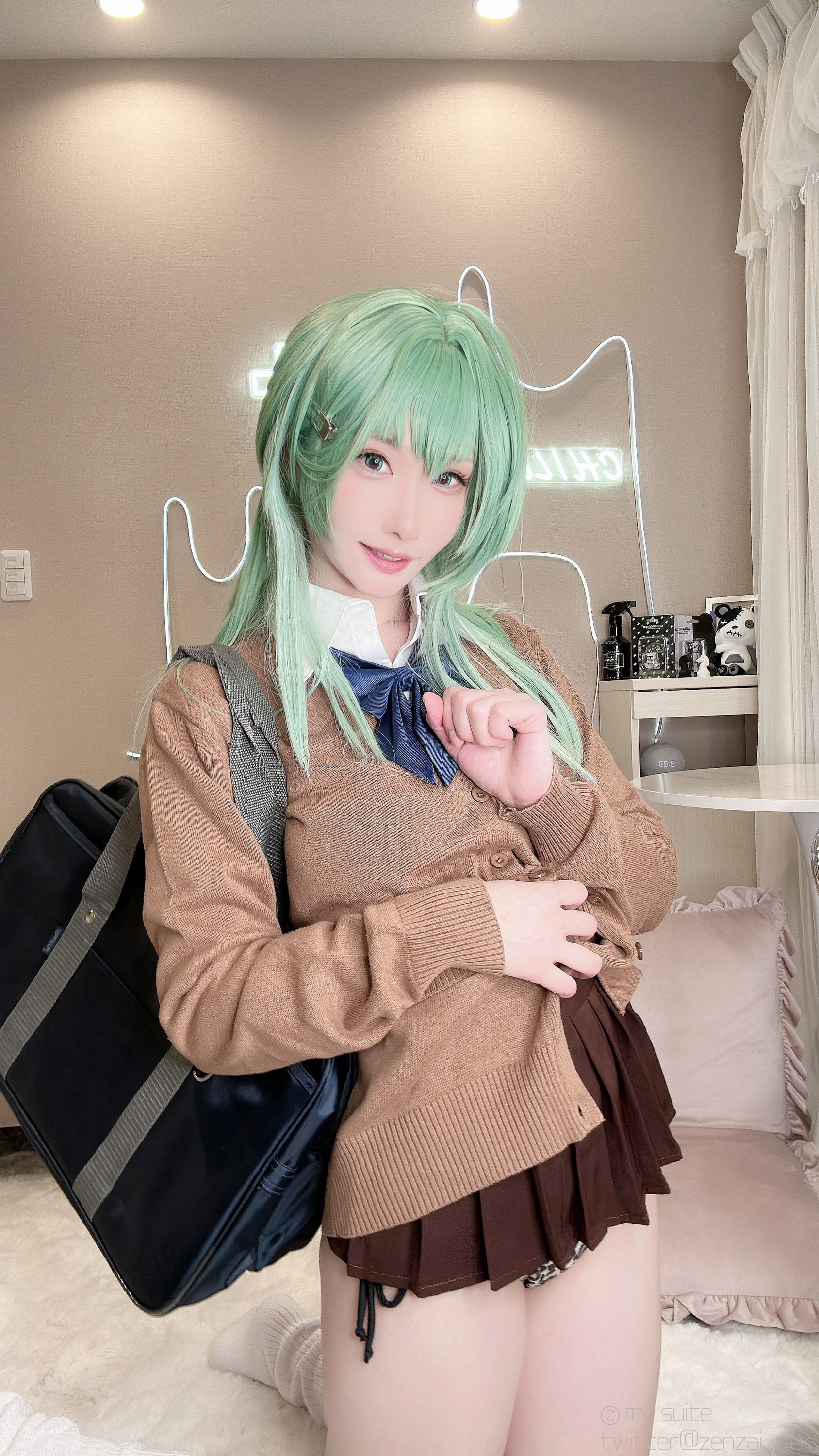 [Cosplay][my suite] Atsuki あつき - Gal Suzuya Selfie - 2/(193P)