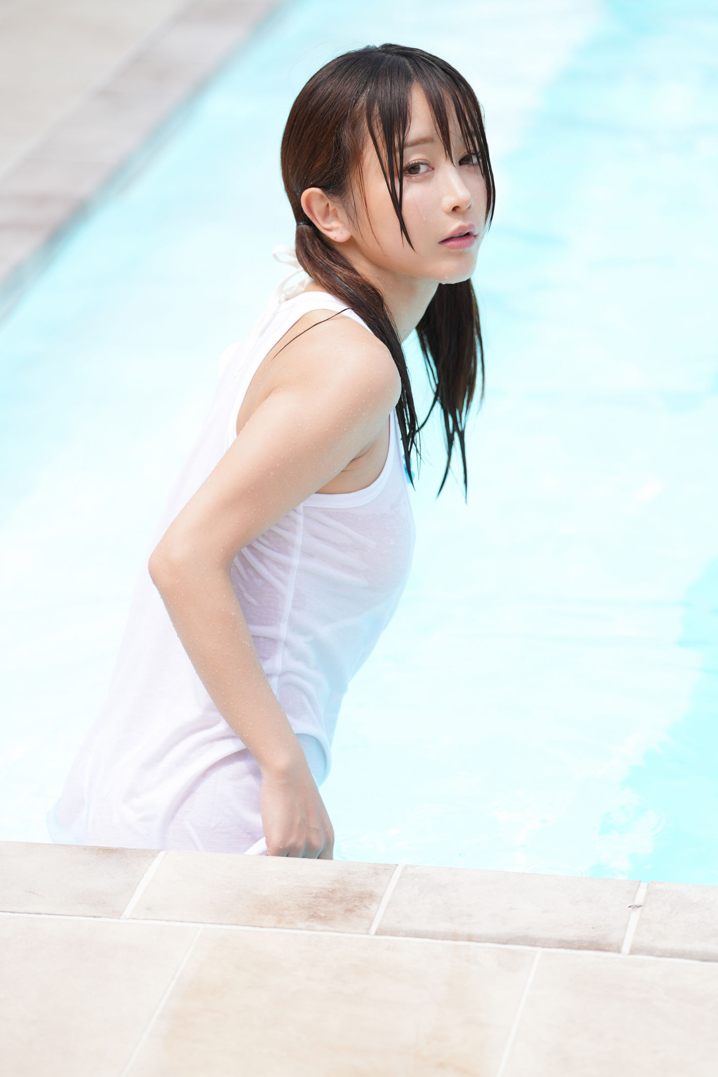 いくみ – (193iKkyu3) [Fantia] 2024年07月 Wet and See-Through in the Summer/(49P)