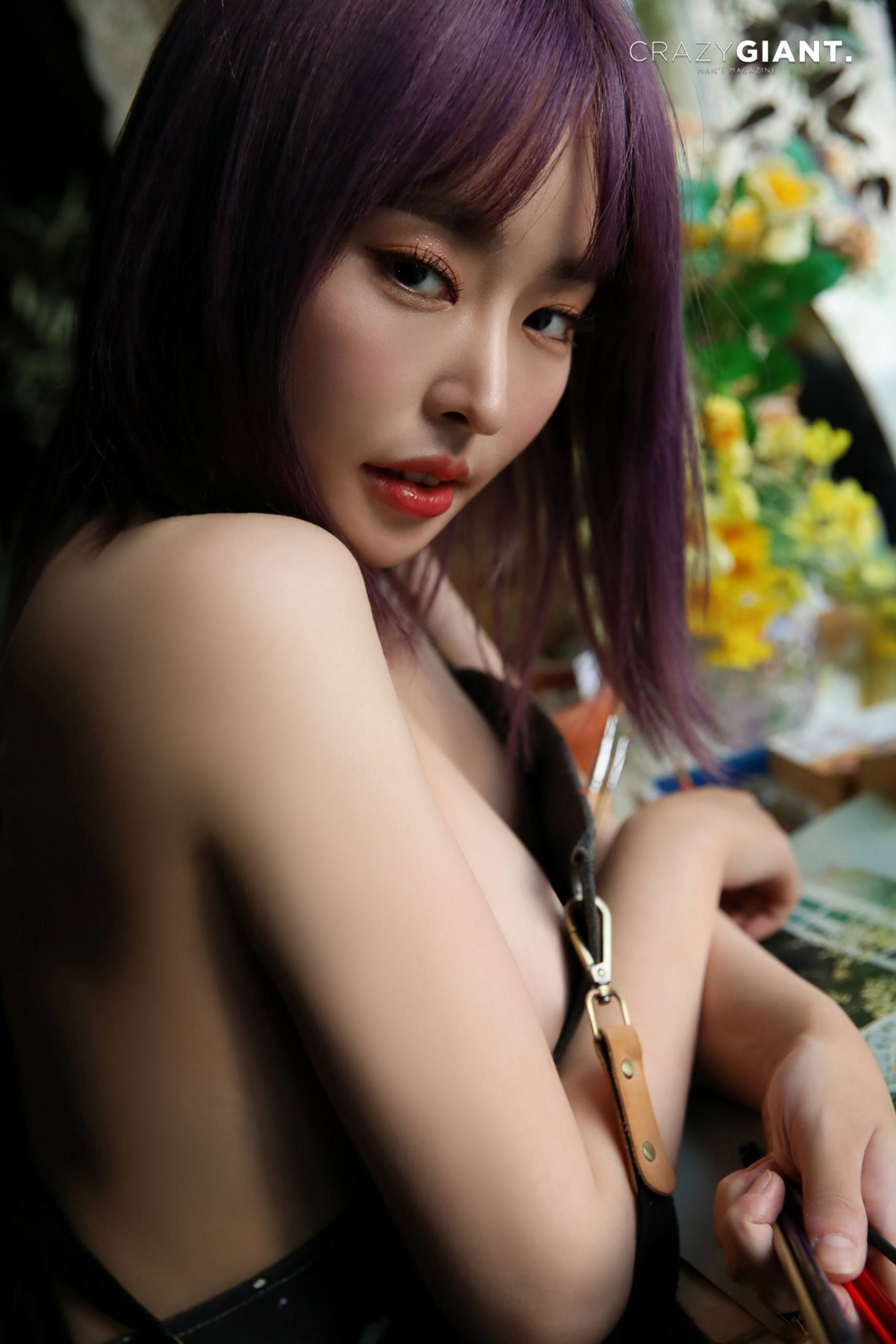 [CRAZY GIANT] Hanere - Sexy Photobook/(55P)