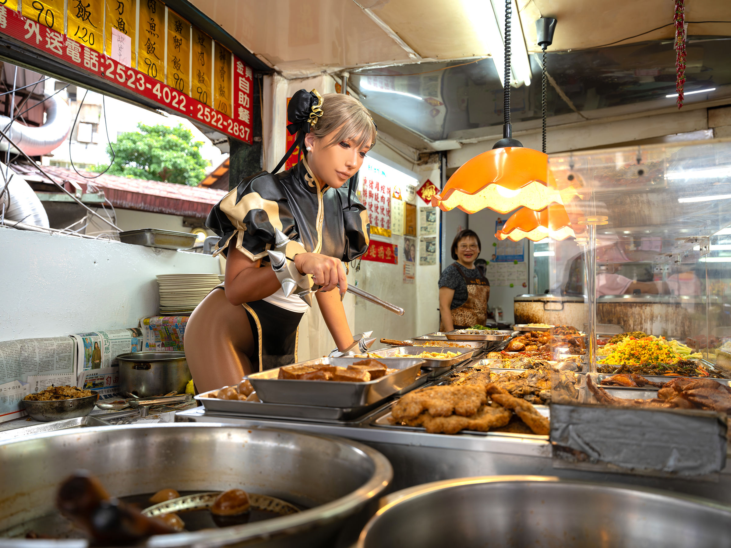 [Cosplay] [nonsummerjack] non - Taiwan Black Chun-Li 台湾黒春麗/(87P)