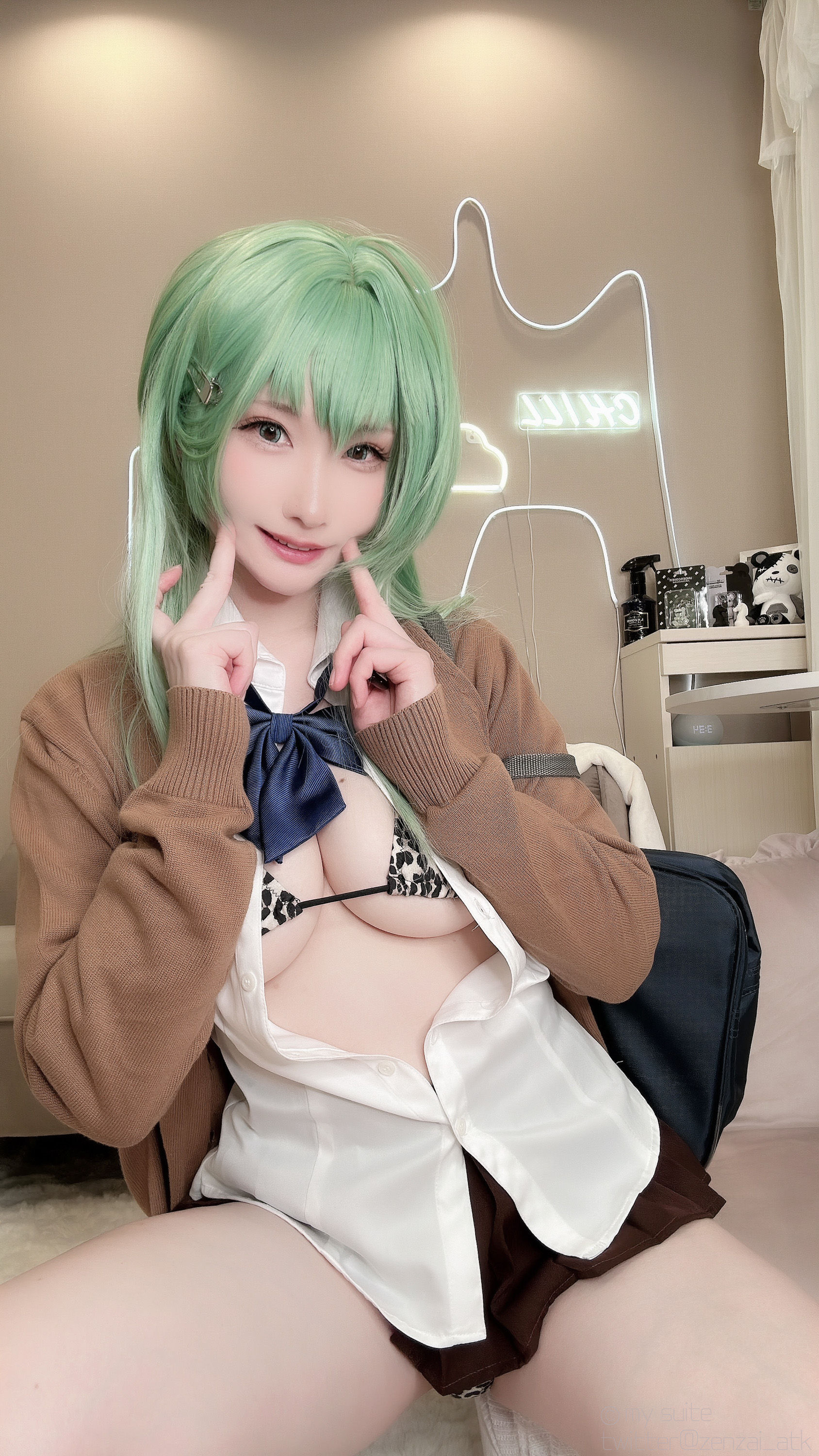 [Cosplay][my suite] Atsuki あつき - Gal Suzuya Selfie - 2/(193P)