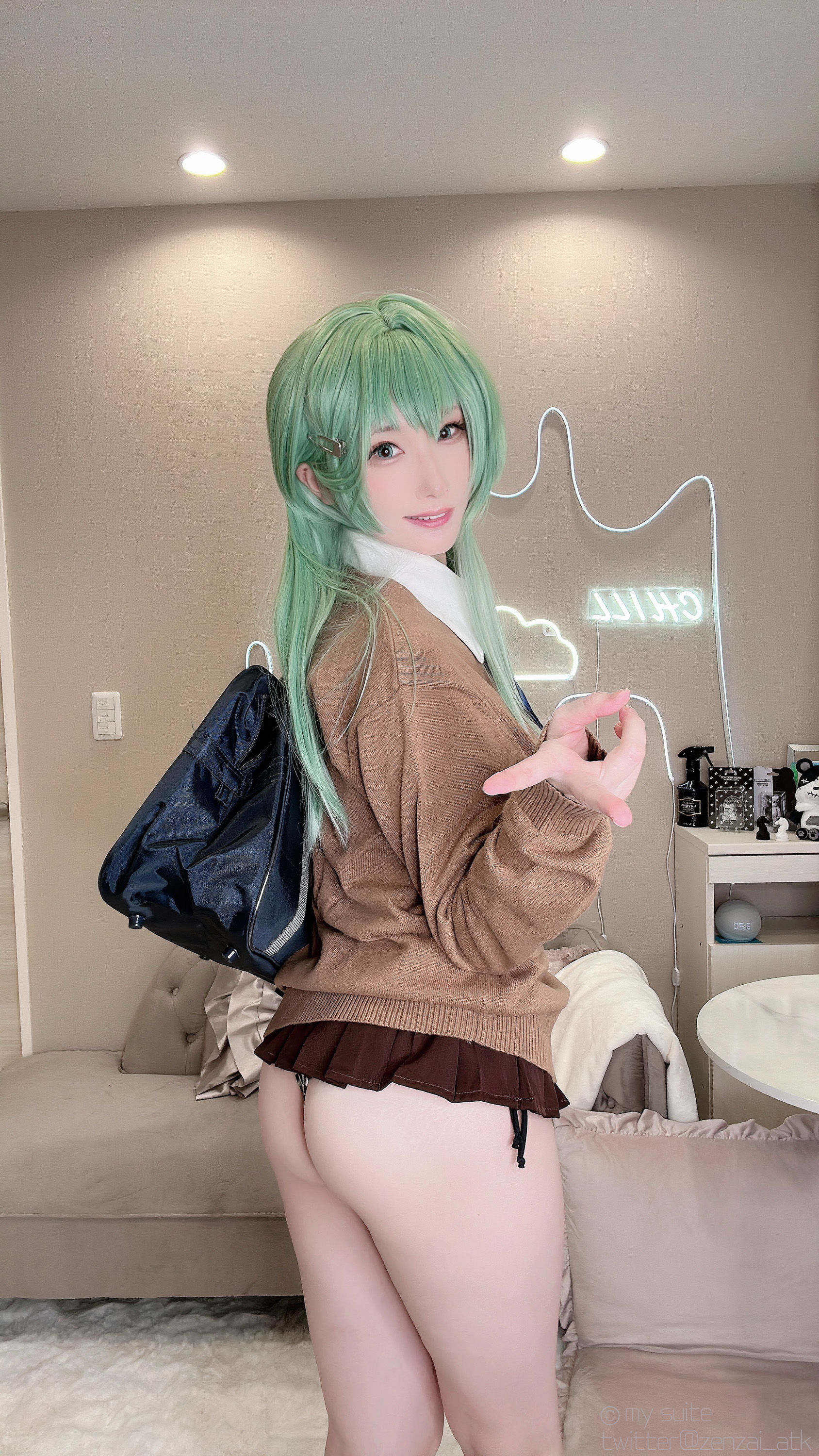 [Cosplay][my suite] Atsuki あつき - Gal Suzuya Selfie - 2/(193P)