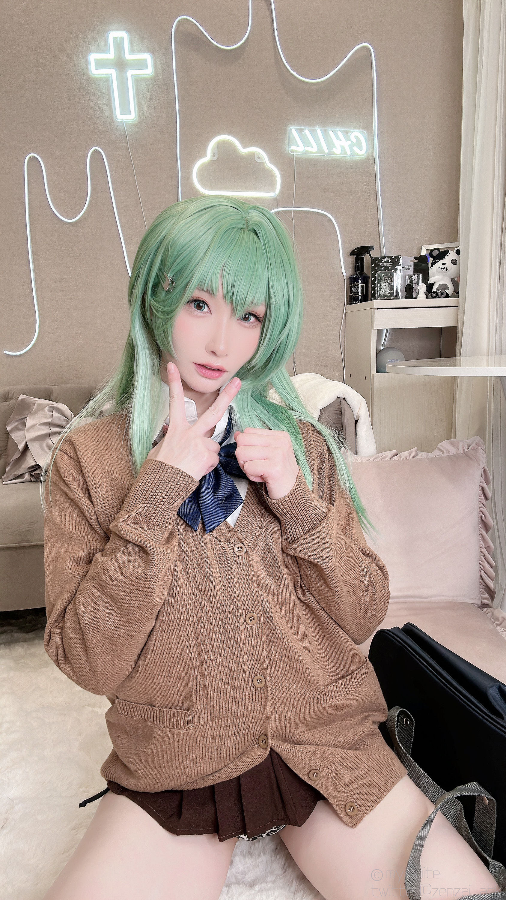 [Cosplay][my suite] Atsuki あつき - Gal Suzuya Selfie - 2/(193P)