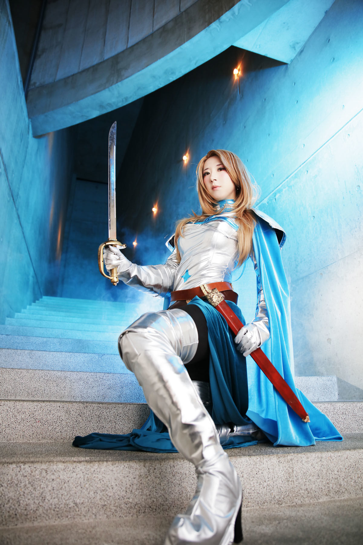 [Cosplay] Sachibudou さちぶどう - Gardian Of Blue Vol. 84/(323P)