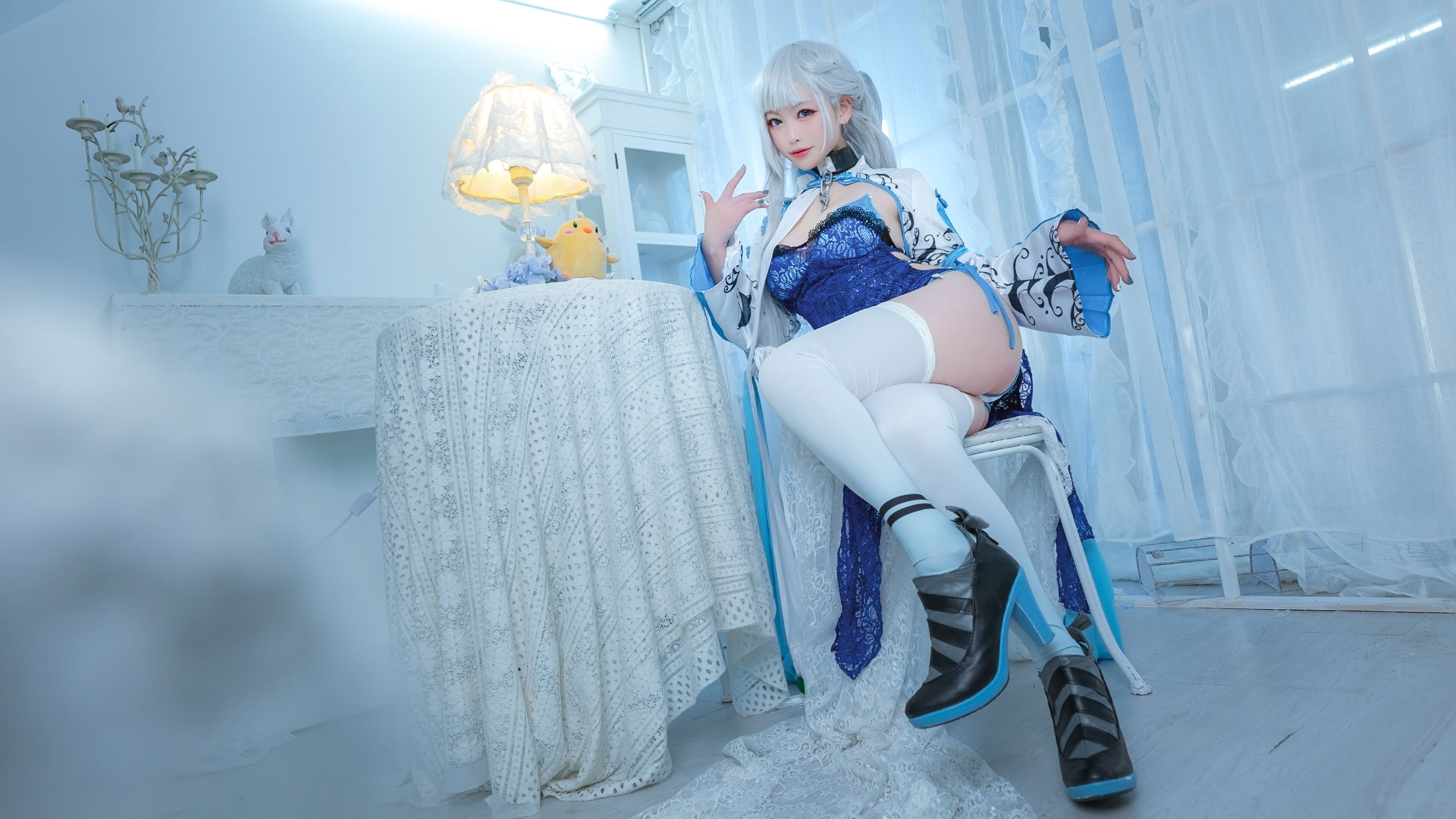 樱岛嗷一 - 贝尔法斯特旗袍/(15P)