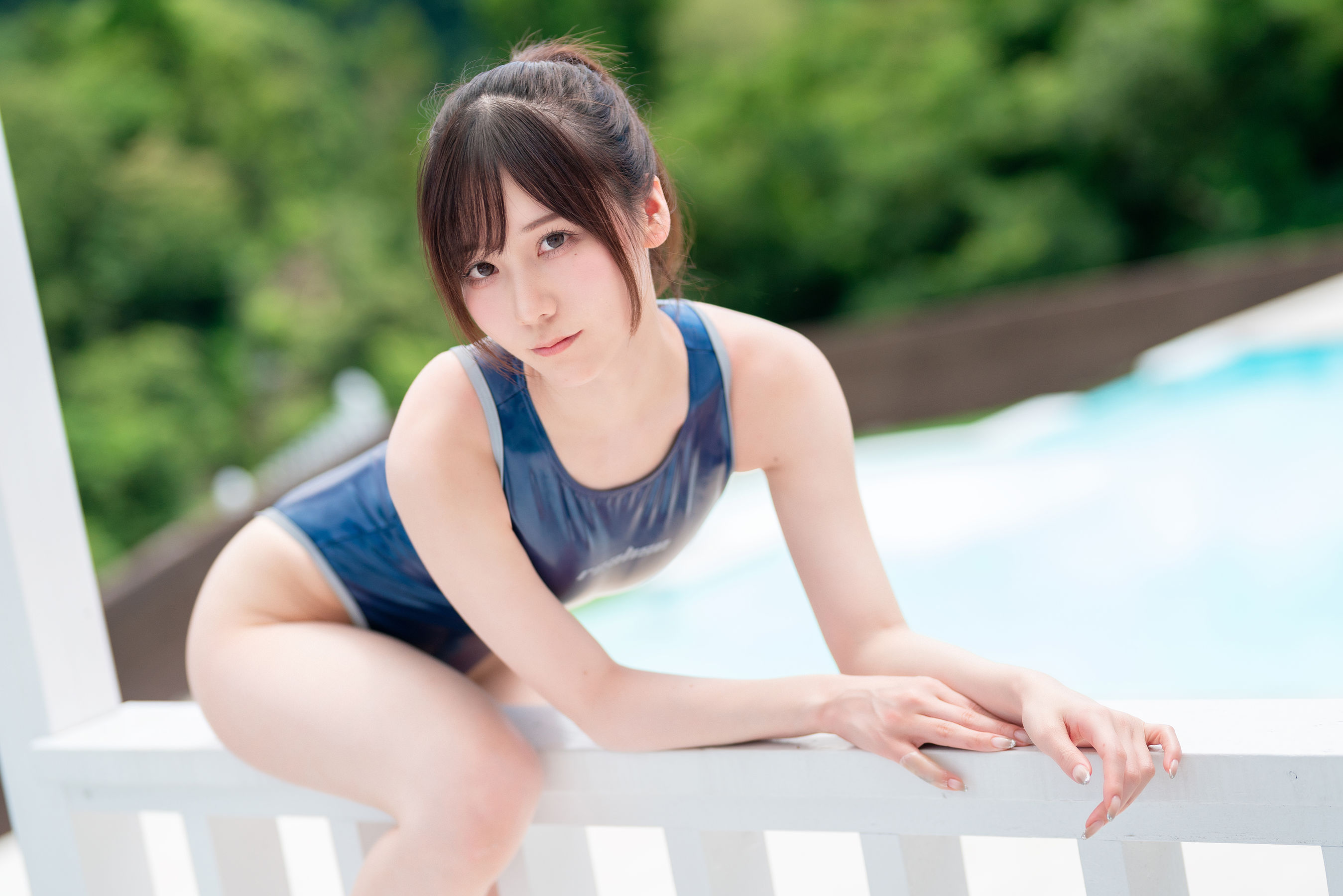 日本甜美COSERけんけん -竞泳泳装/(200P)