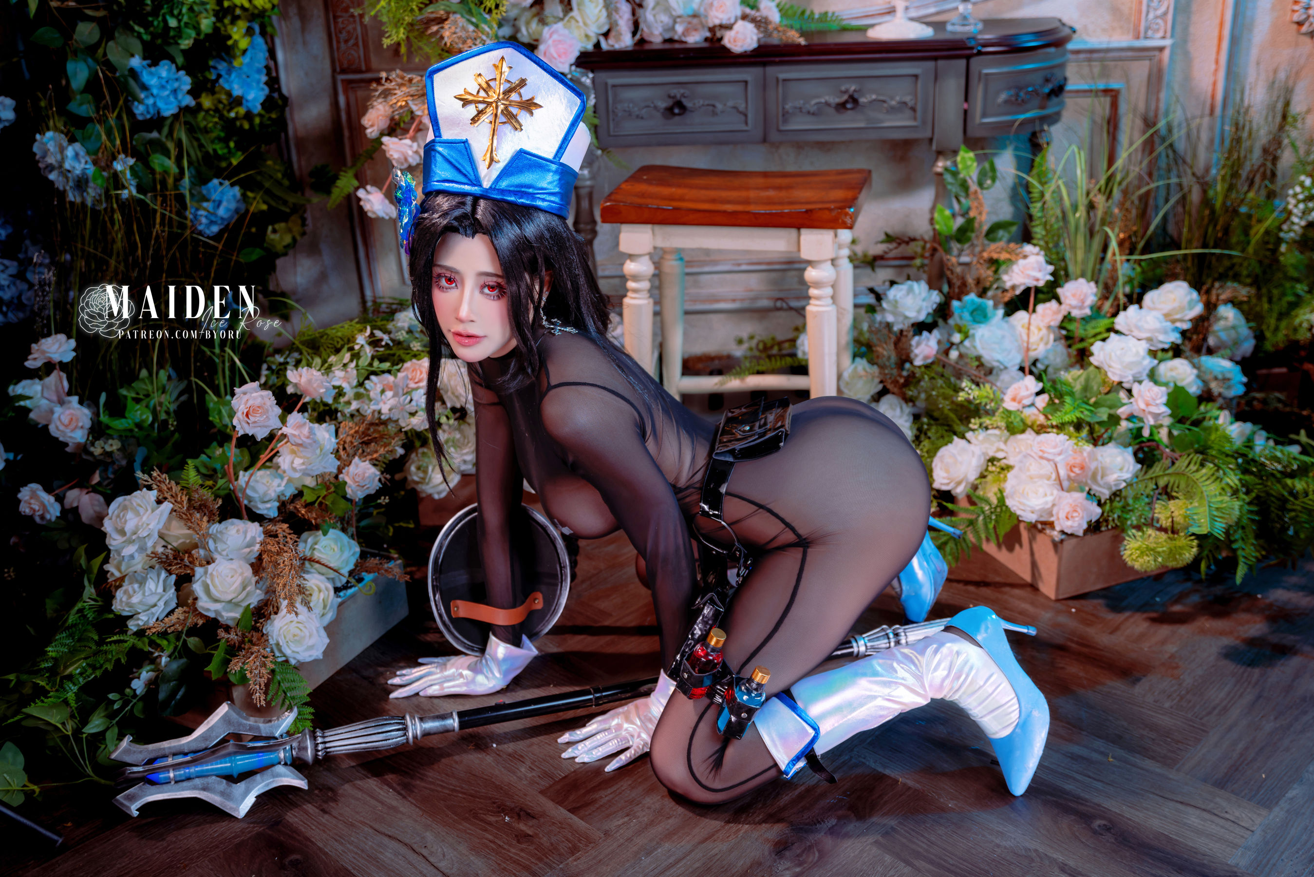 日本性感萝莉Byoru - Maiden Ice Rose/(42P)