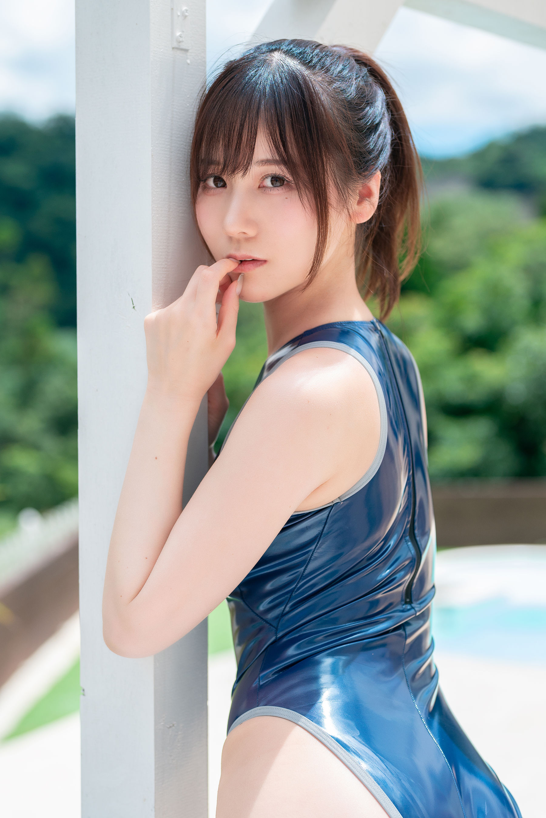 日本甜美COSERけんけん -竞泳泳装/(200P)