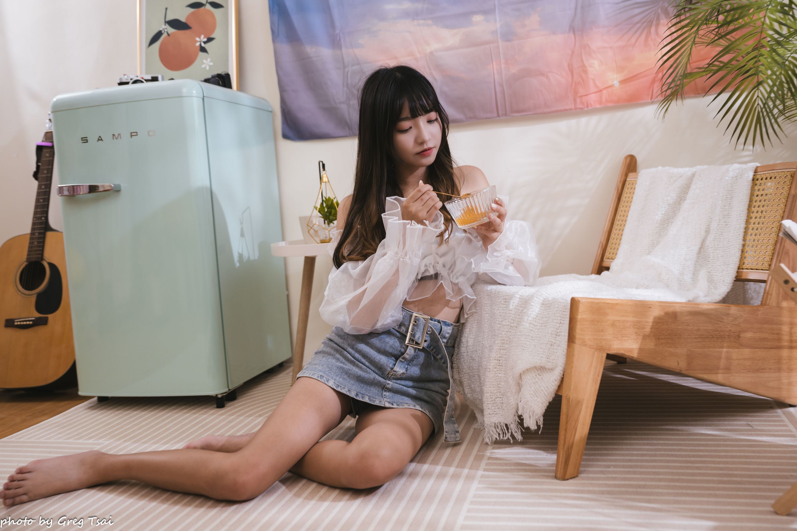 小穎 - 牛仔裙/(129P)