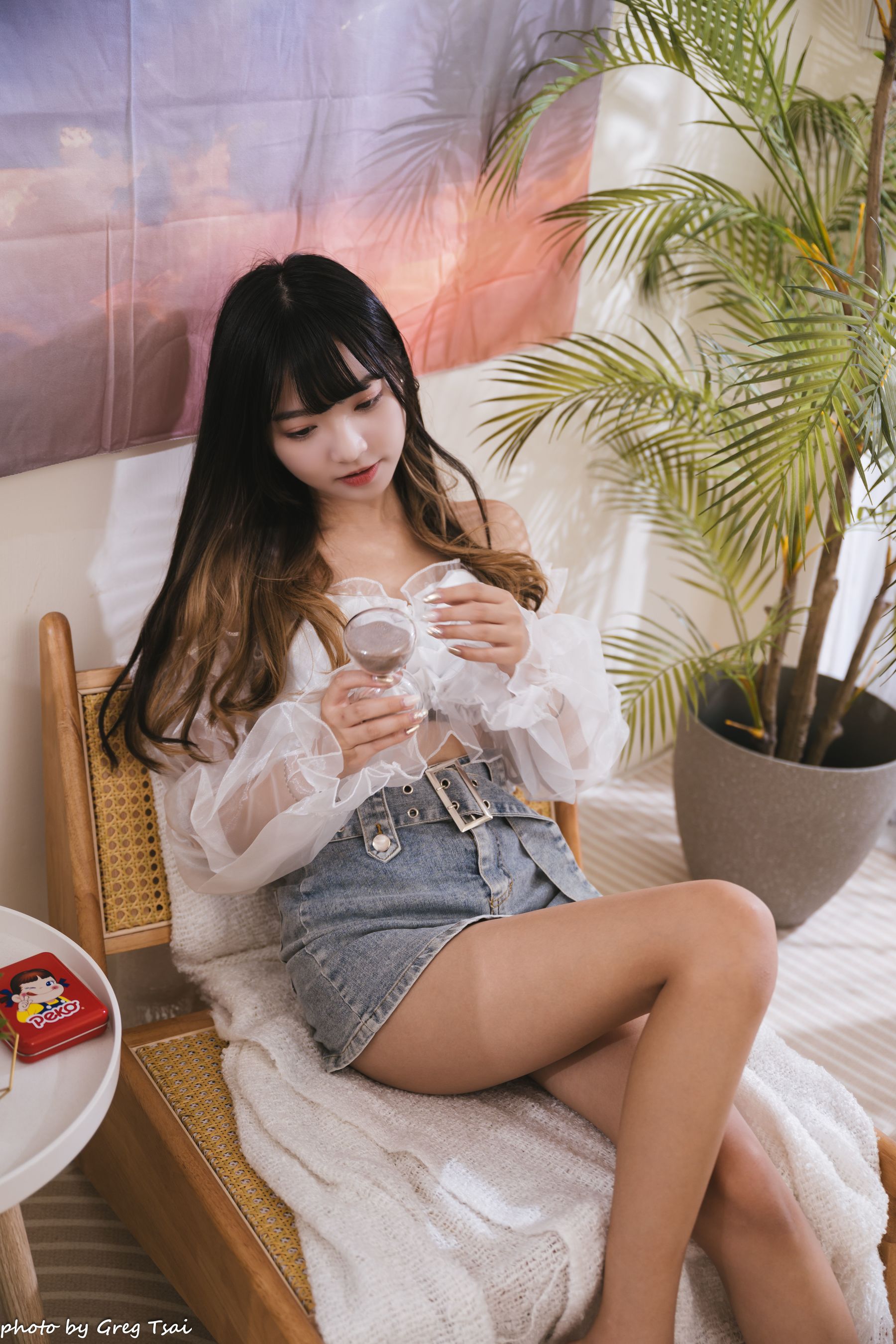 小穎 - 牛仔裙/(129P)