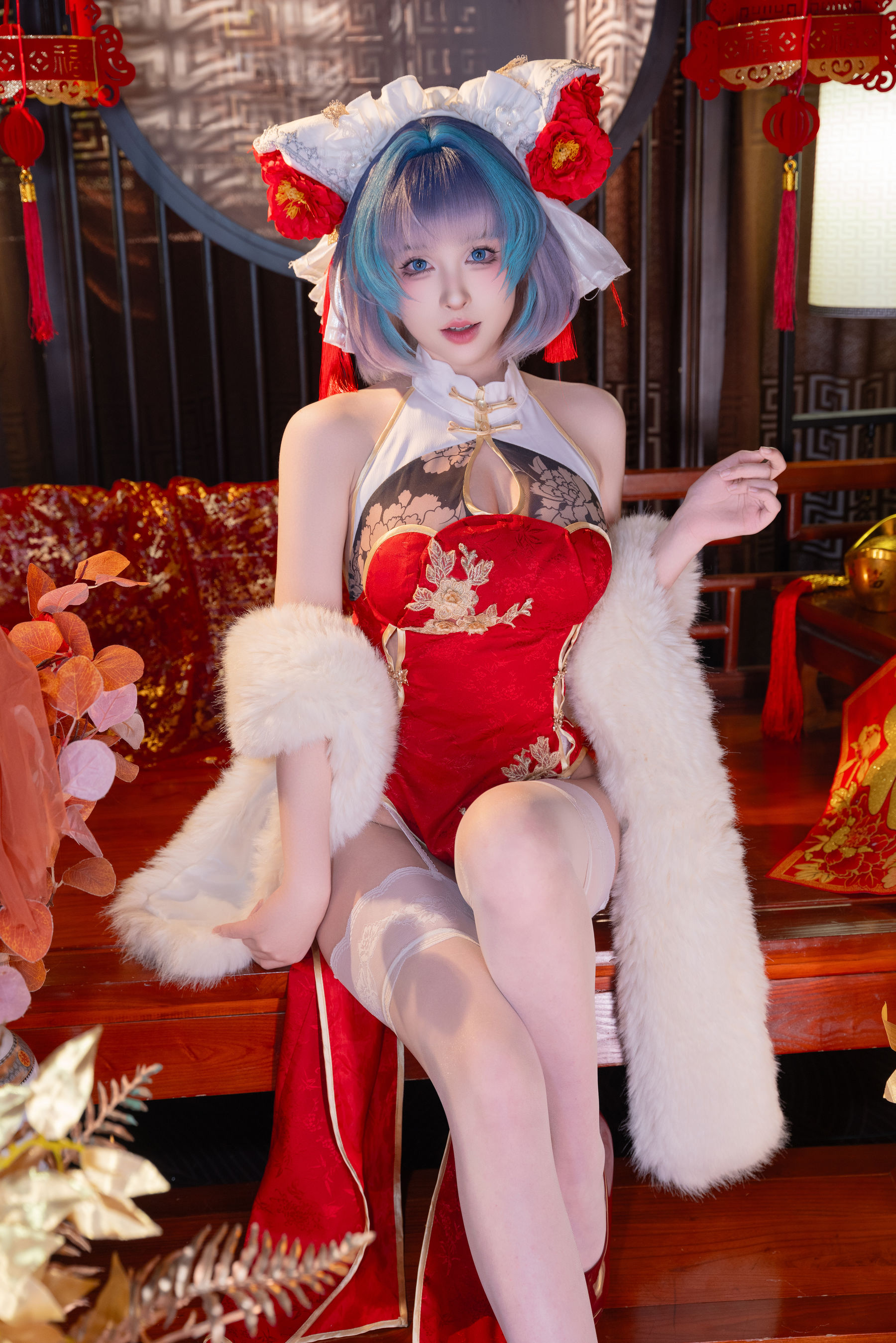 尤物 清水由乃 - 柴郡新春旗袍/(71P)