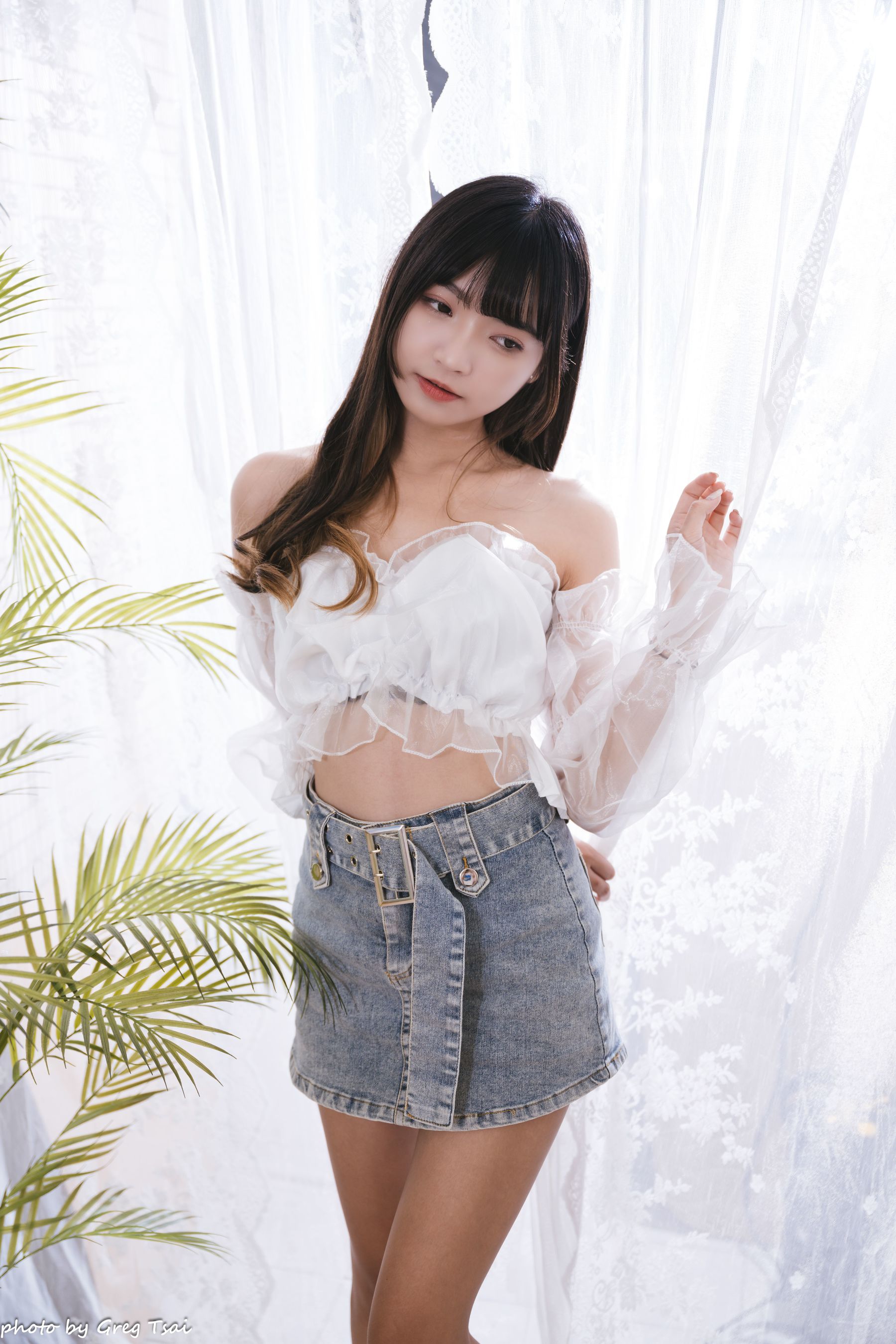 小穎 - 牛仔裙/(129P)