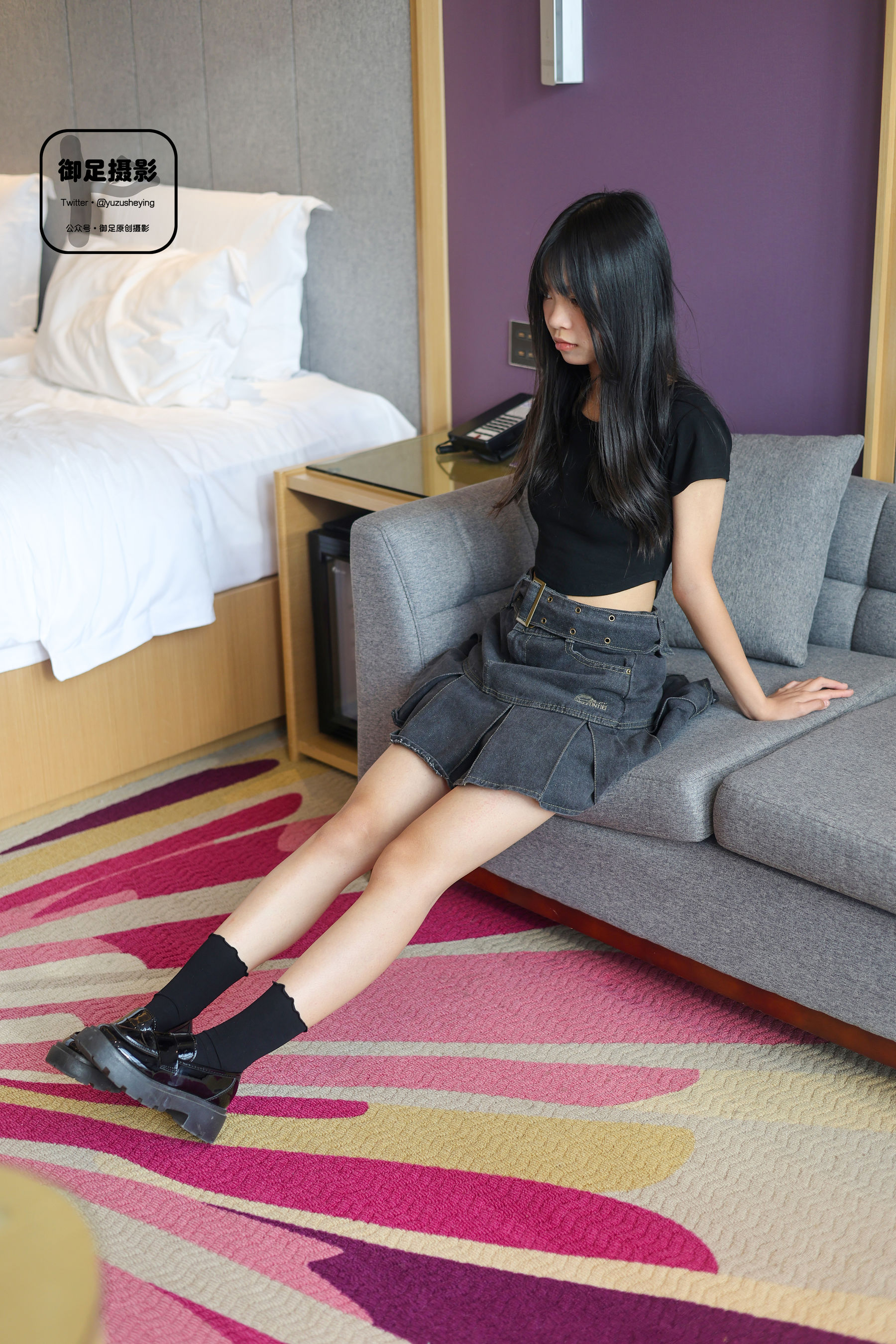 御足摄影 - 小皮鞋棉袜/(77P)