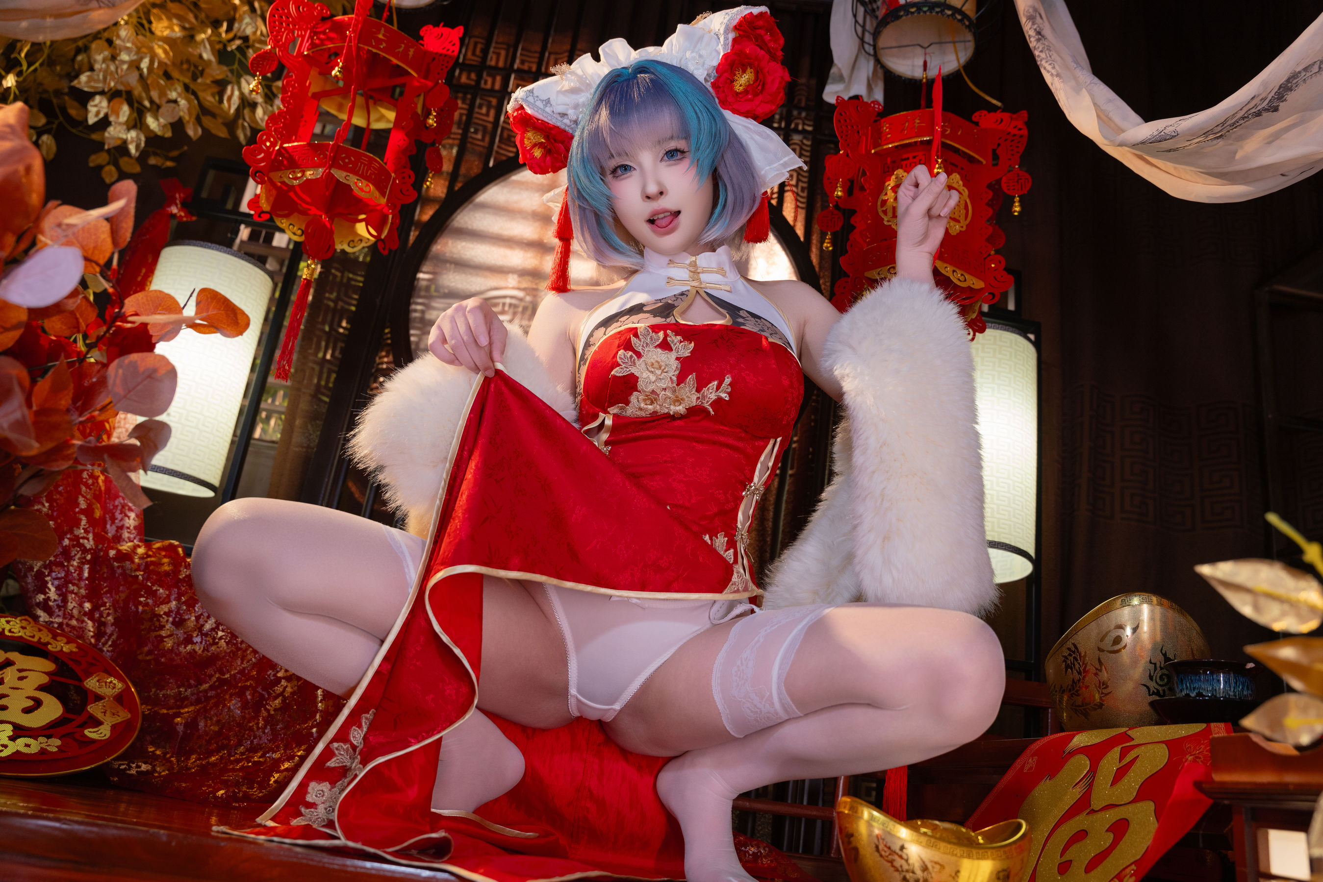 尤物 清水由乃 - 柴郡新春旗袍/(71P)