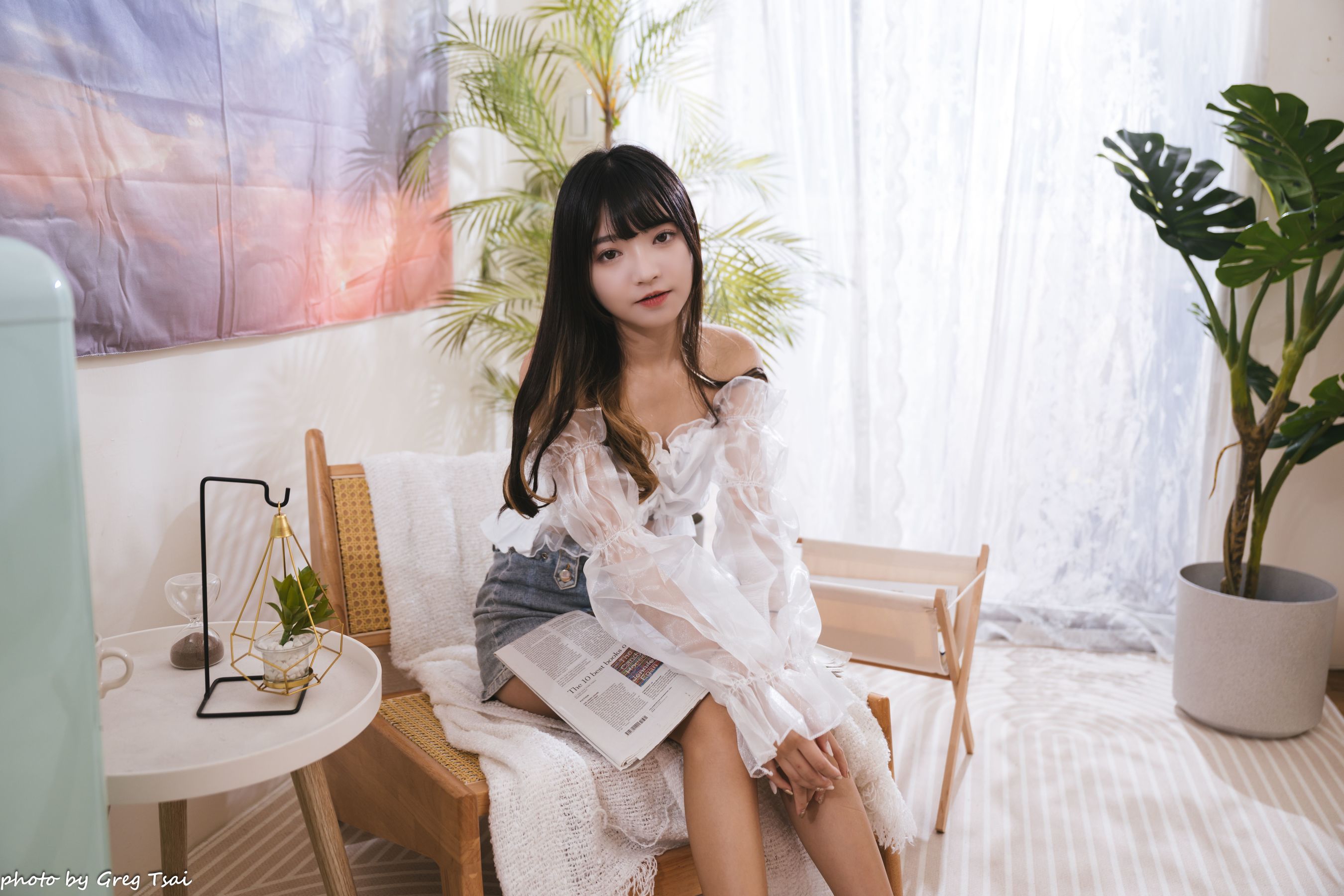 小穎 - 牛仔裙/(129P)