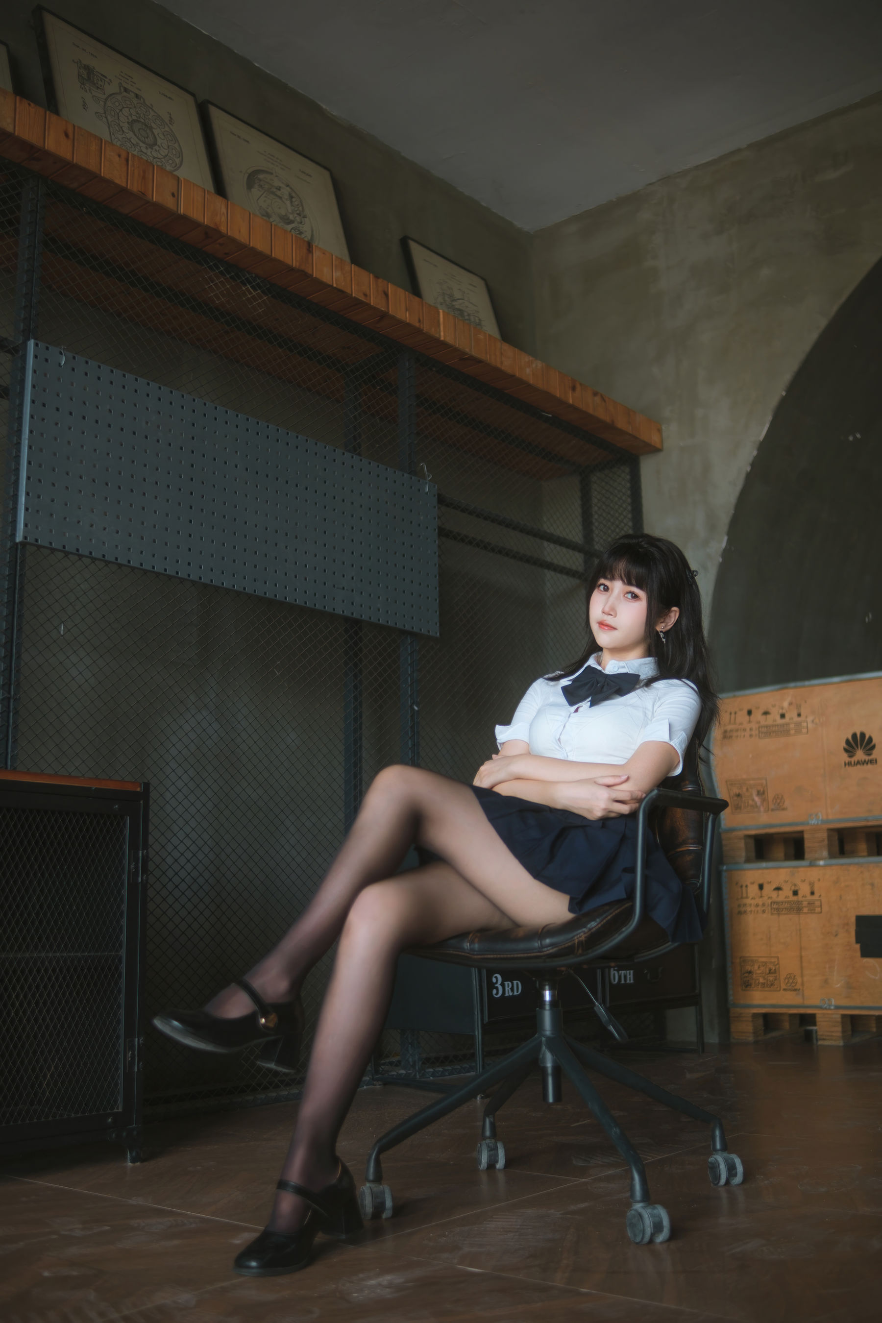 微博人气Coser 不呆猫 - JK学妹户外/(59P)